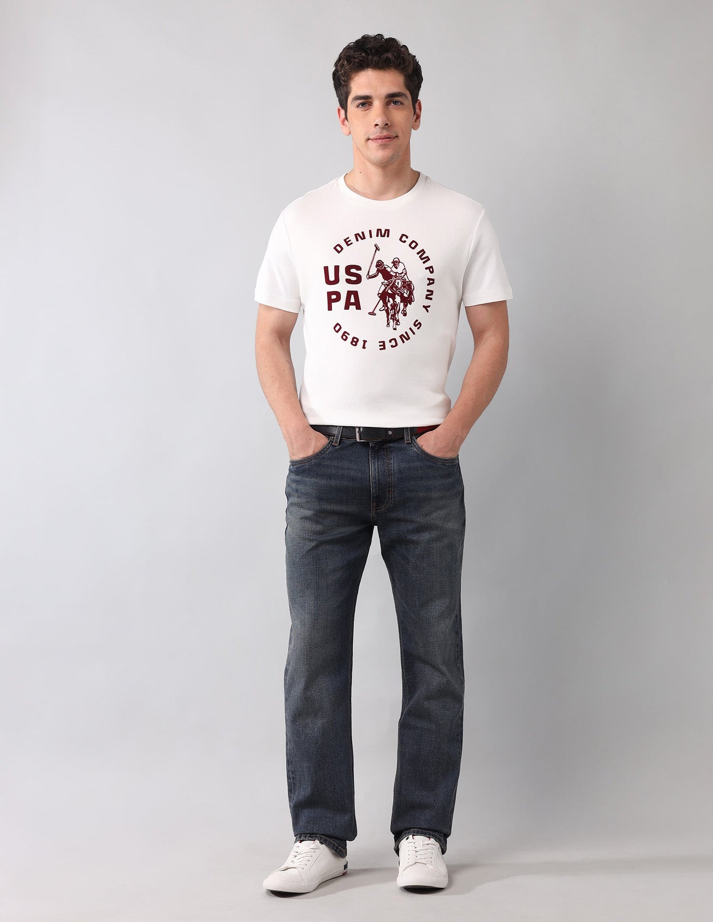 Harold Slim Straight Fit Vintage Jeans