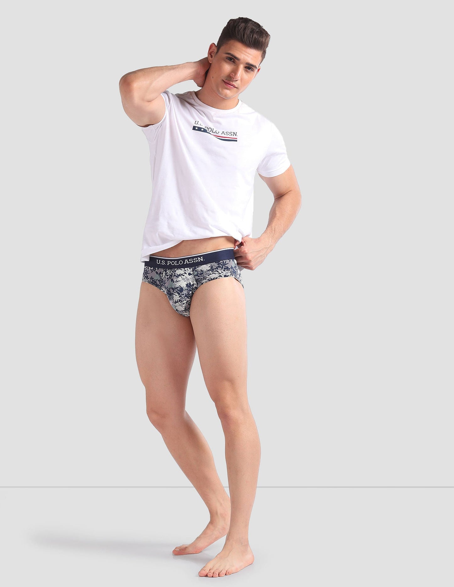 Abrasion Free Printed OEB01 Briefs - Pack Of 3