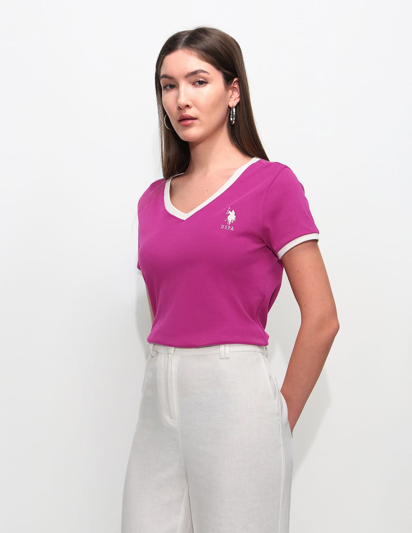 Regular Fit Solid T-Shirt