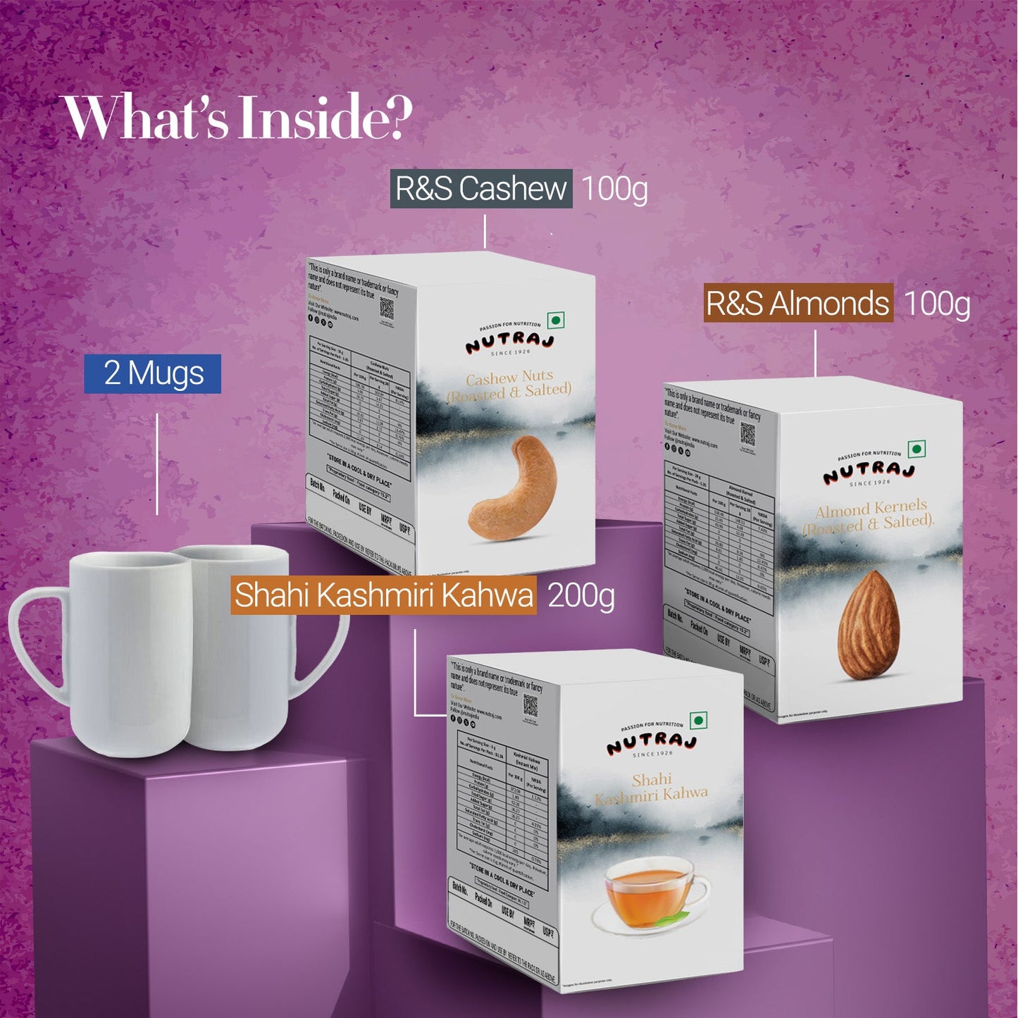 Nutraj Wishes Valley of Warmth 500g Diwali Gift Hamper | GB-86