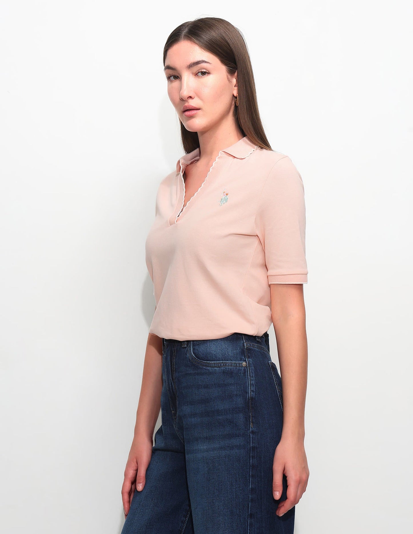 Regular Fit Textured Polo Shirt
