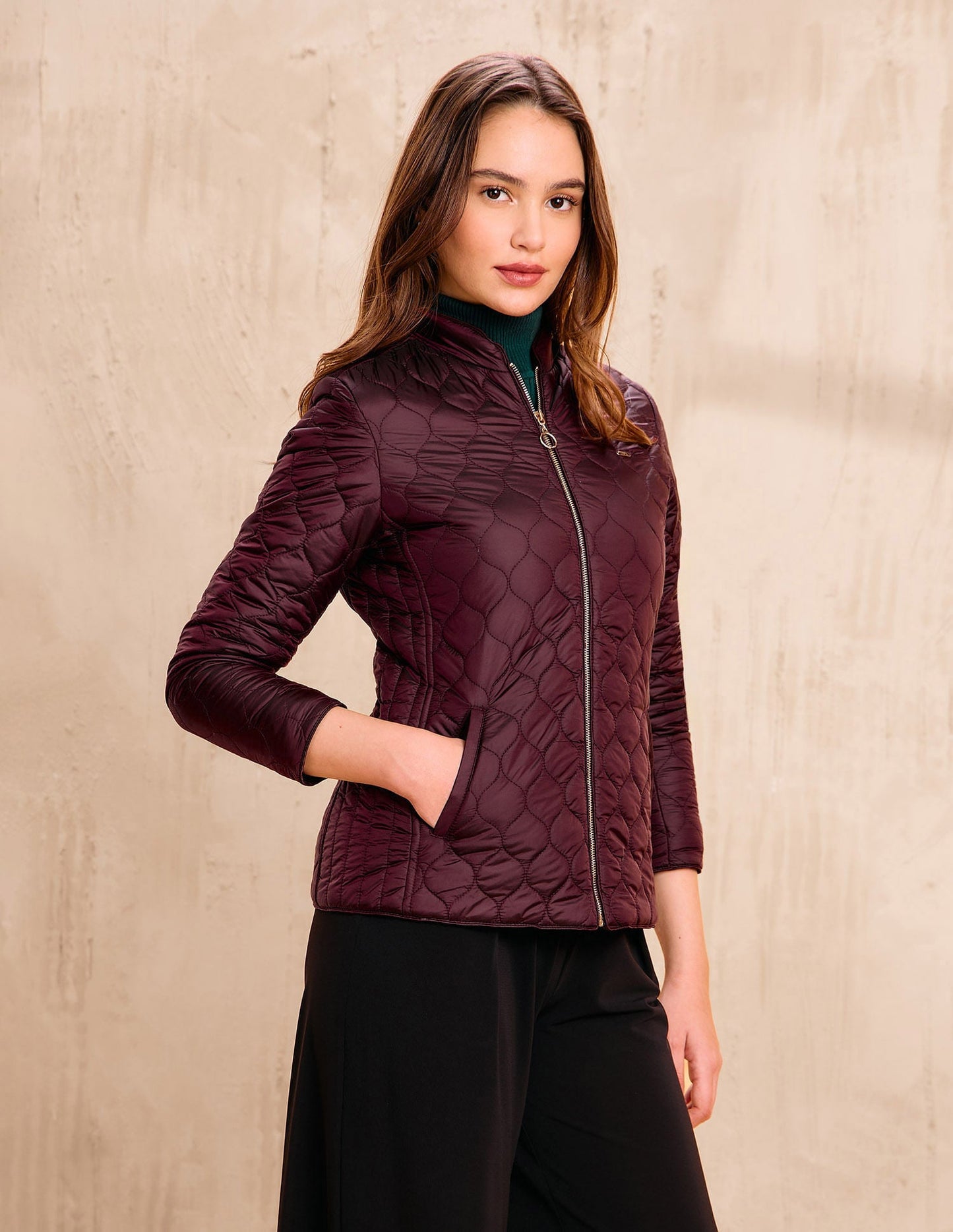 Solid Regular Fit Jacket