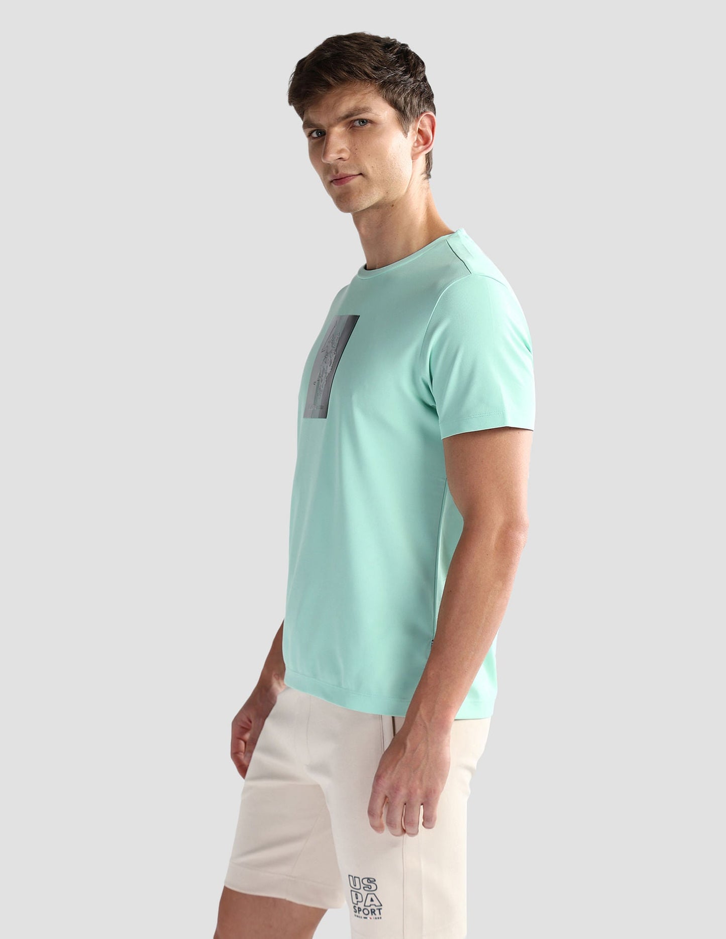 Slim Fit Honeycomb T-Shirt