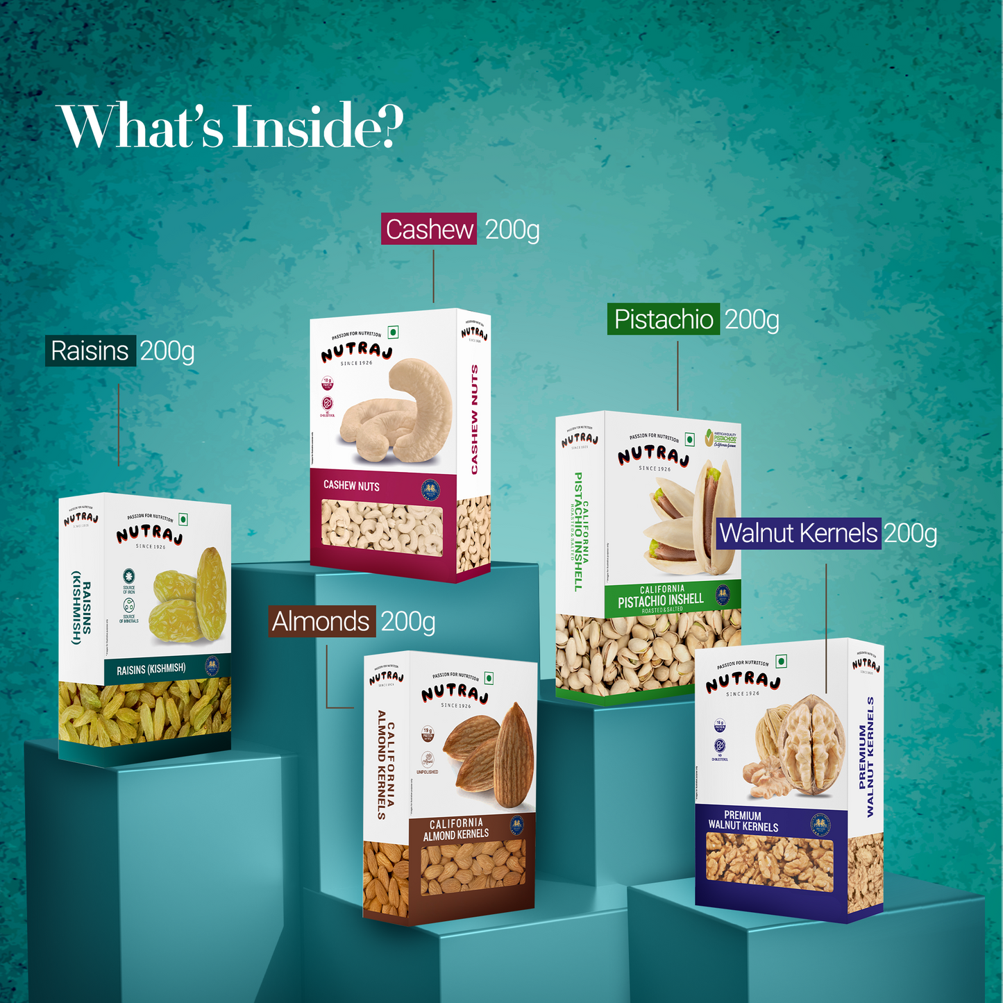 Nutraj Wishes Healthy Delight Gift Box 1kg