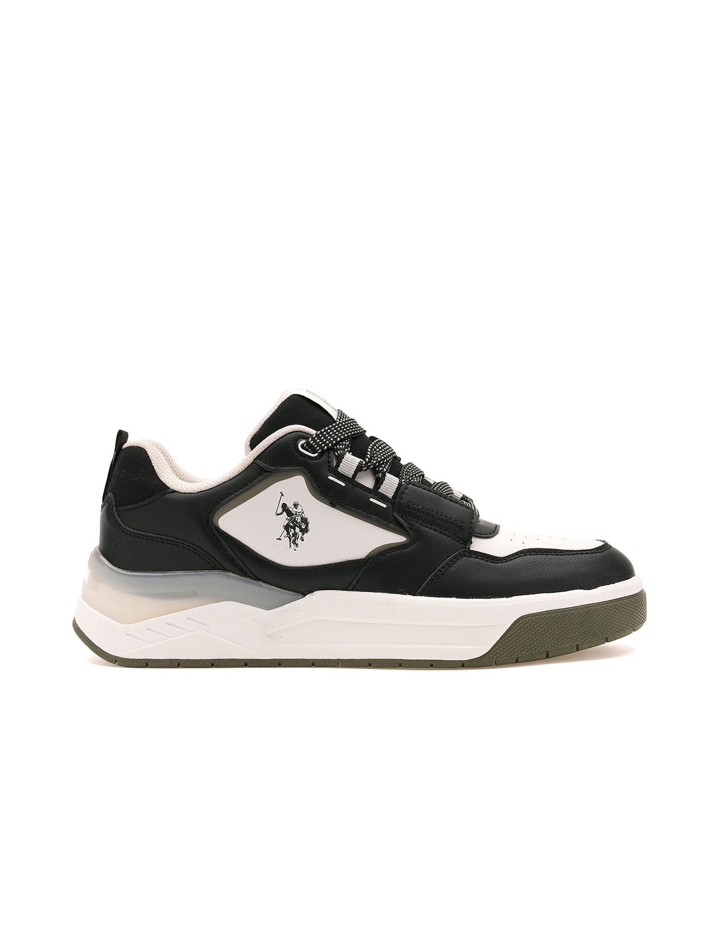 Round Toe Colourblocked Vander Sneakers