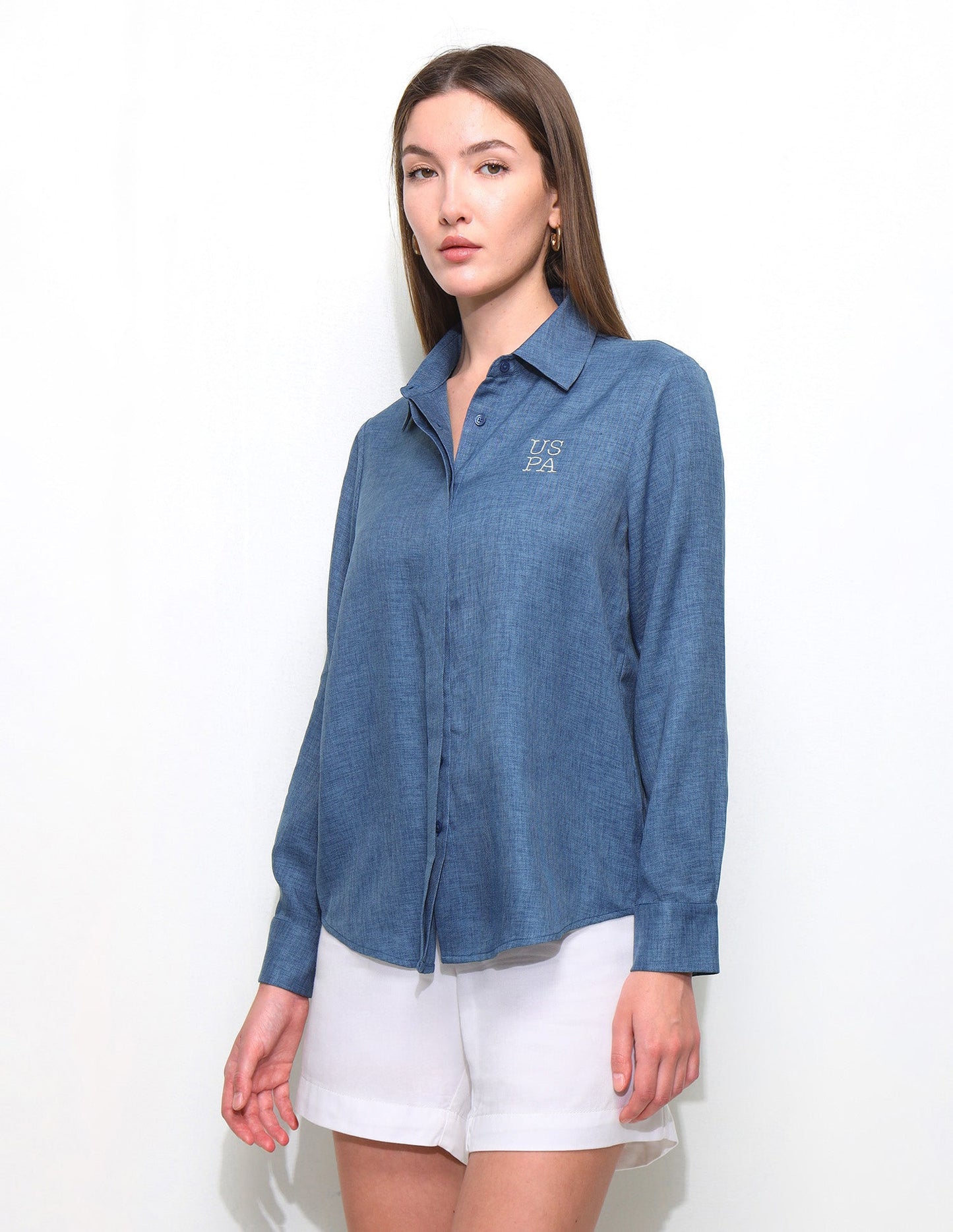 Regular Fit Concealed Placket Shirt