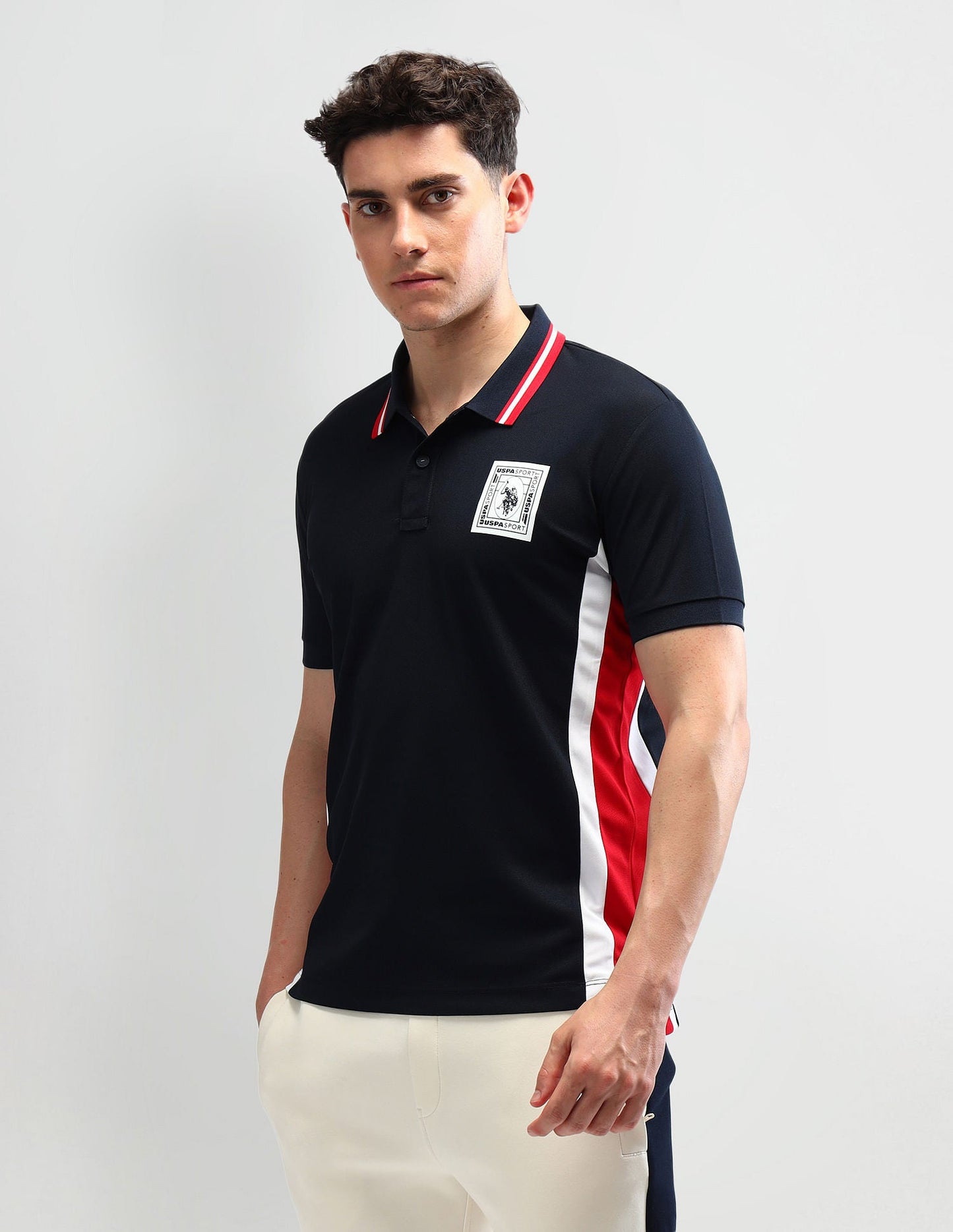 Slim Fit Solid Polo Shirt