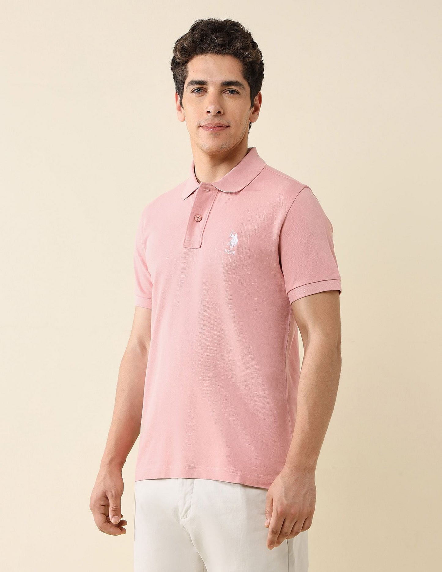 Pure Cotton Slim Fit Polo Shirt
