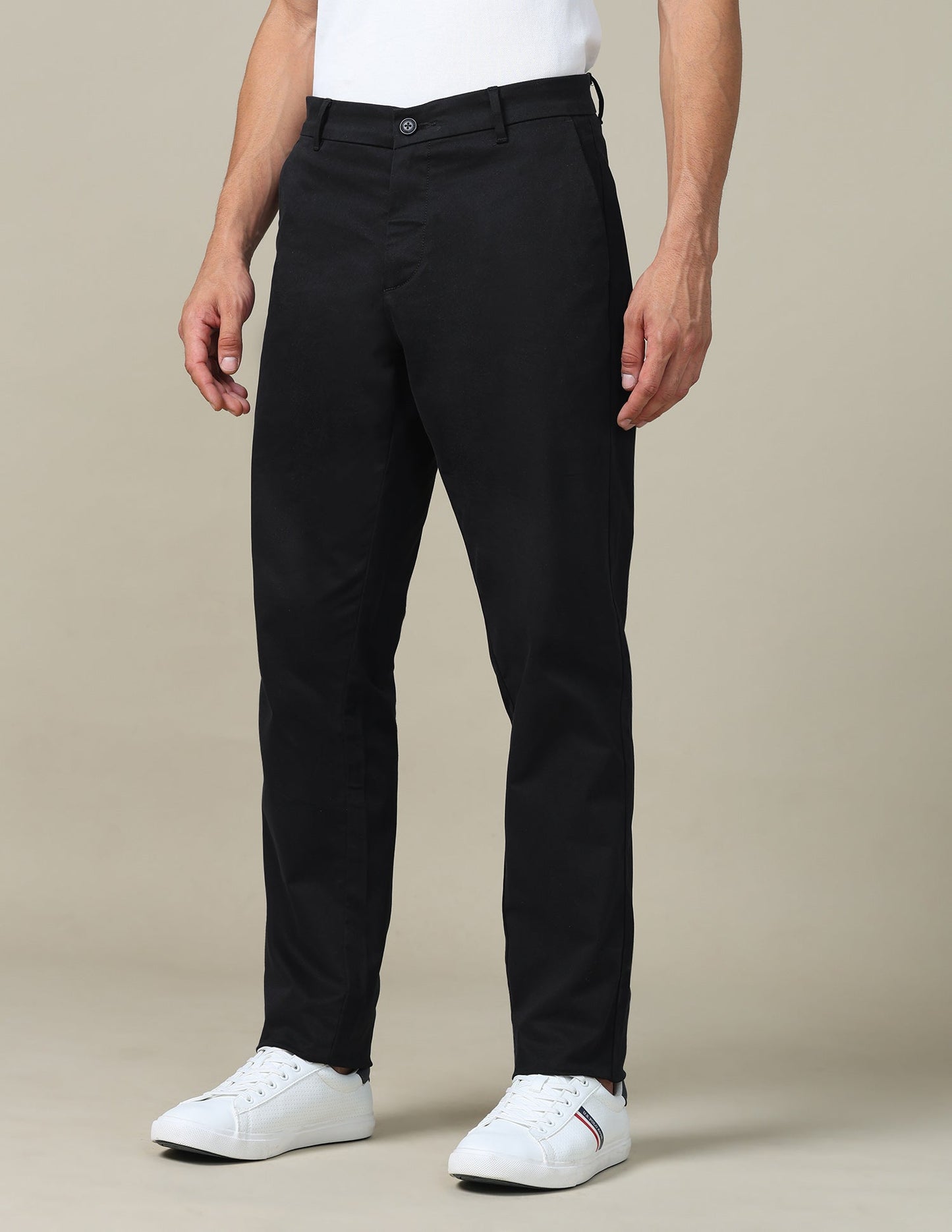 Textured Dobby Trousers