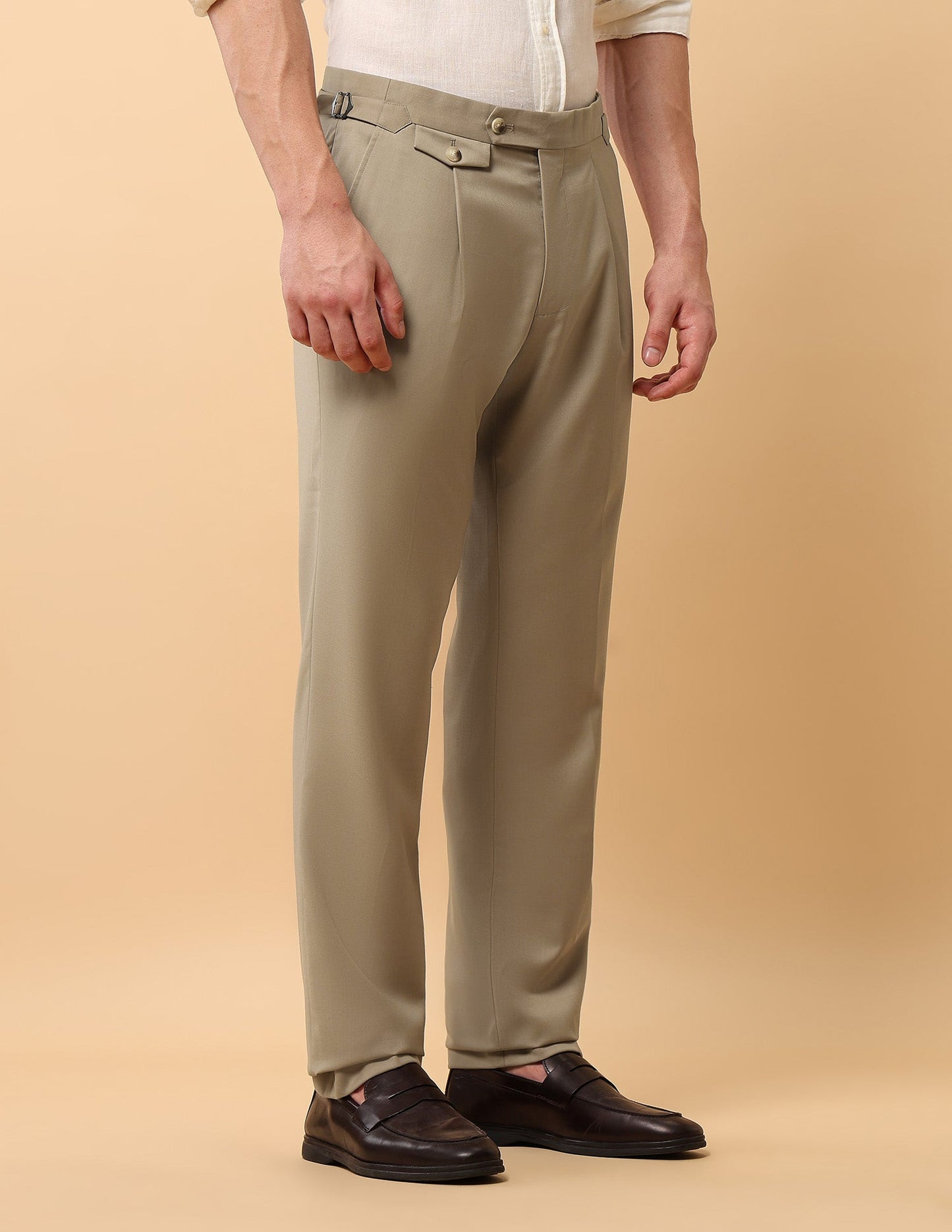 Pacho X Riley Straight Pleated Trousers