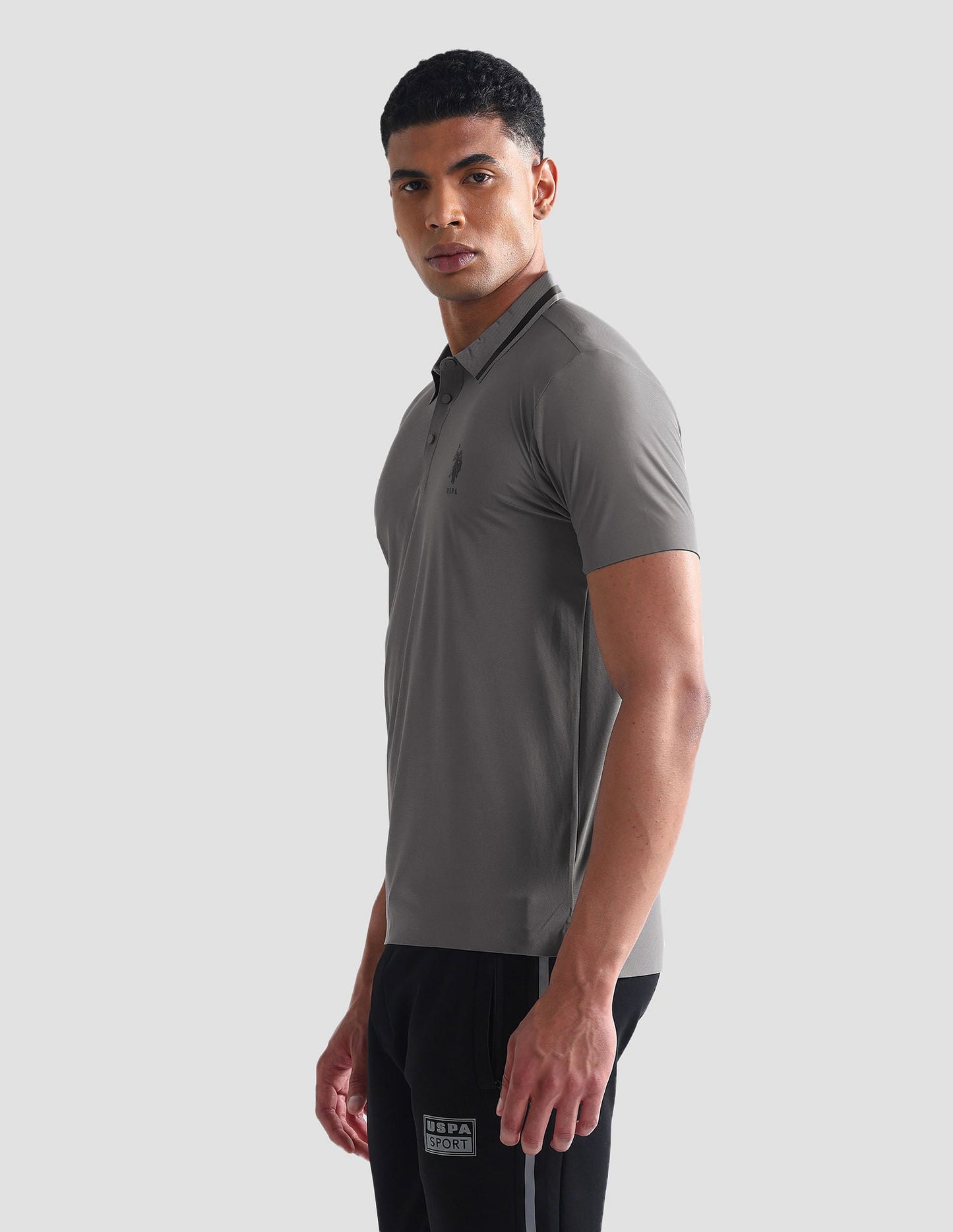 Solid Slim Fit Polo Shirt