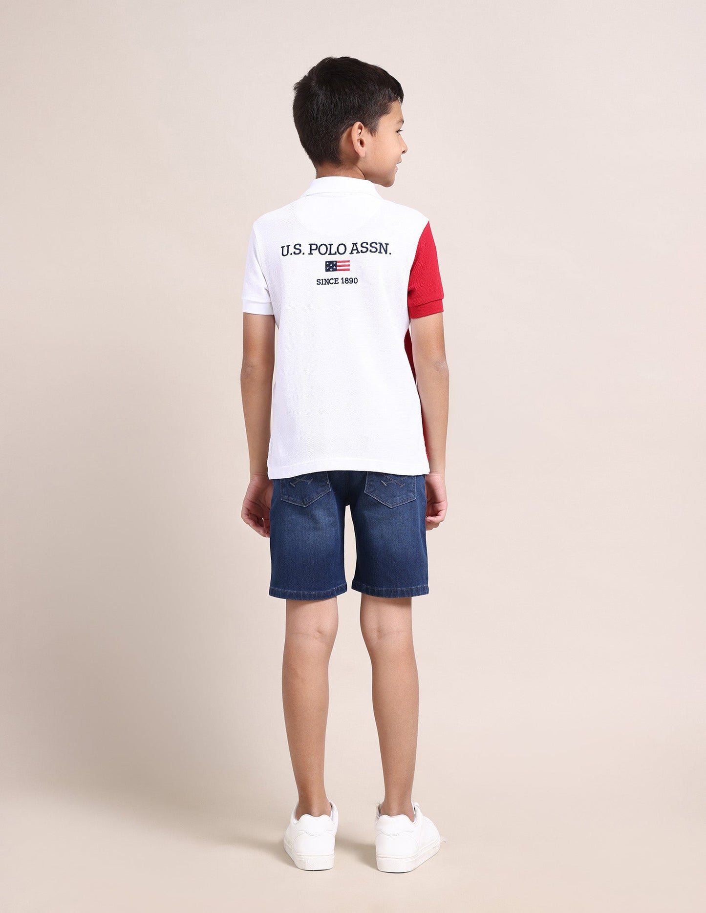 Regular fit Colour blocked Polo Shirt