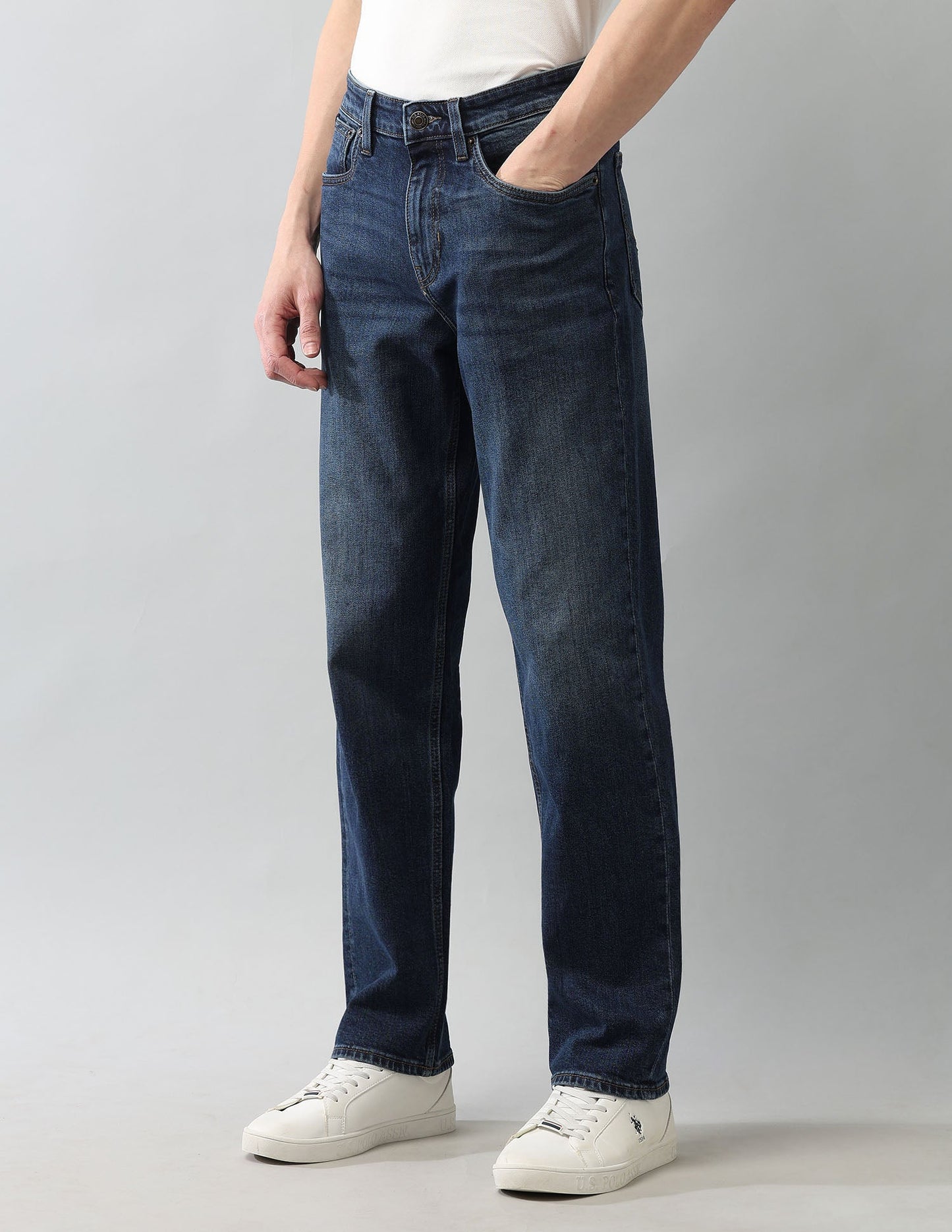 Vintage Shawn Relaxed Fit Blue Jeans