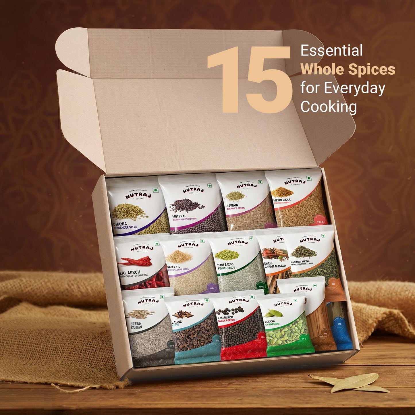 Nutraj Monthly Whole Spice Box