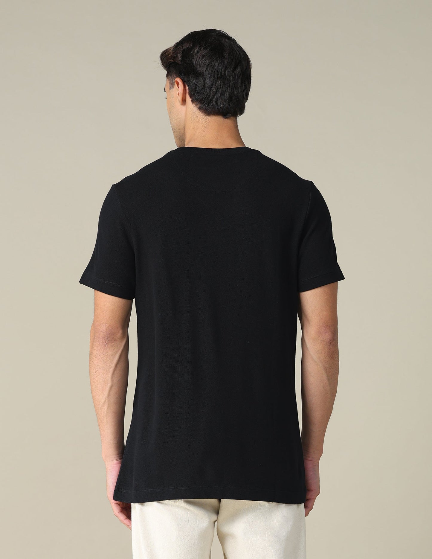 Regular Fit Solid T-shirt