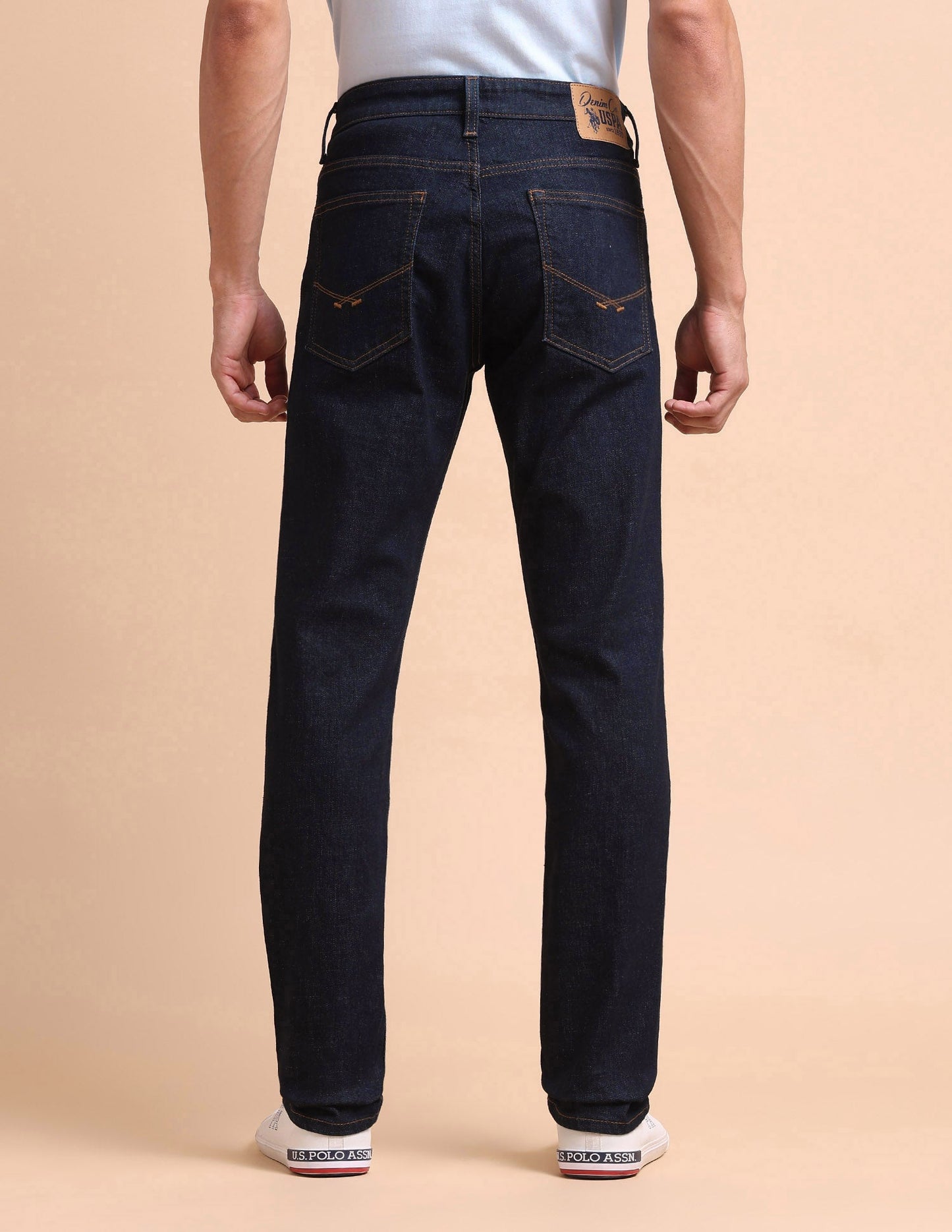 Brandon Slim Tapered Fit Blue Jeans
