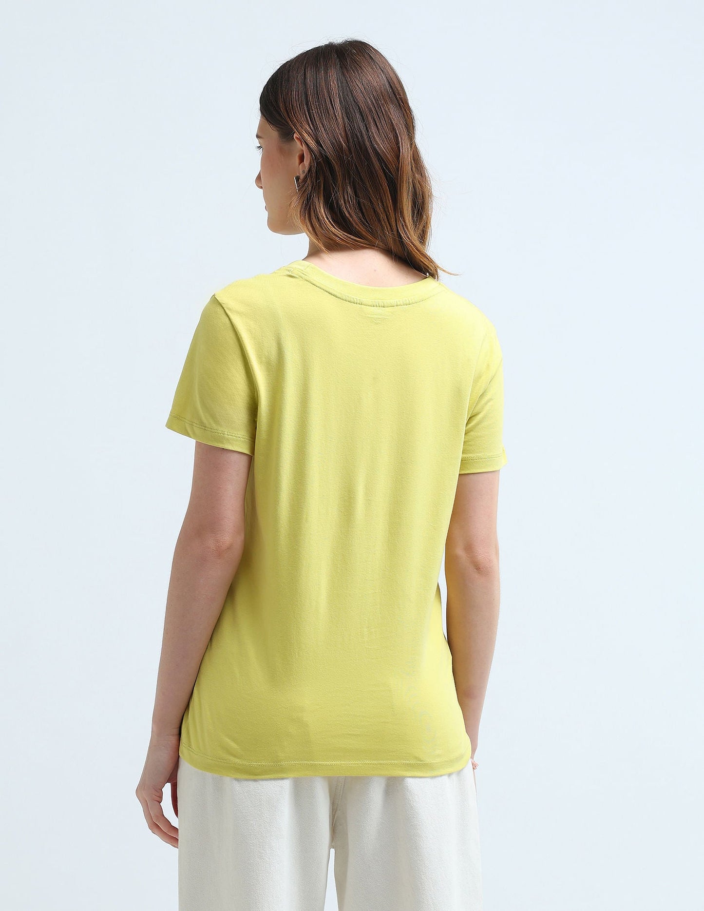 Regular Fit Embroidered Cotton T-Shirt