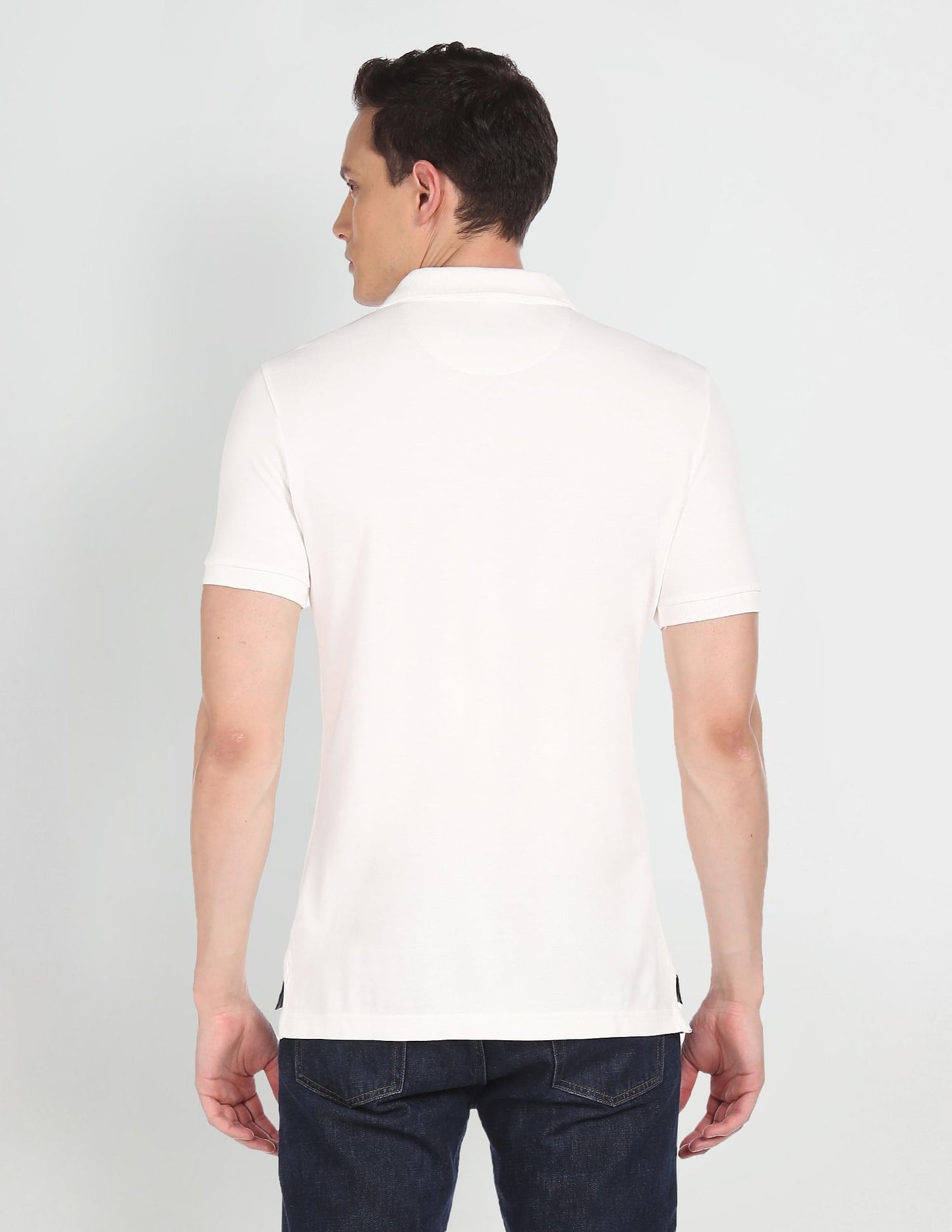 Cotton Solid Polo Shirt