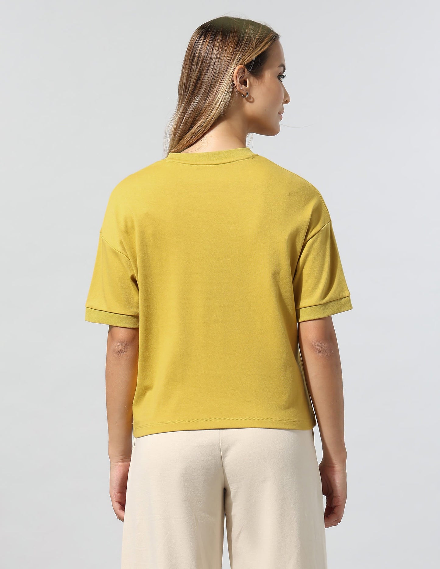 Brand Printed Relaxed T-Shirt