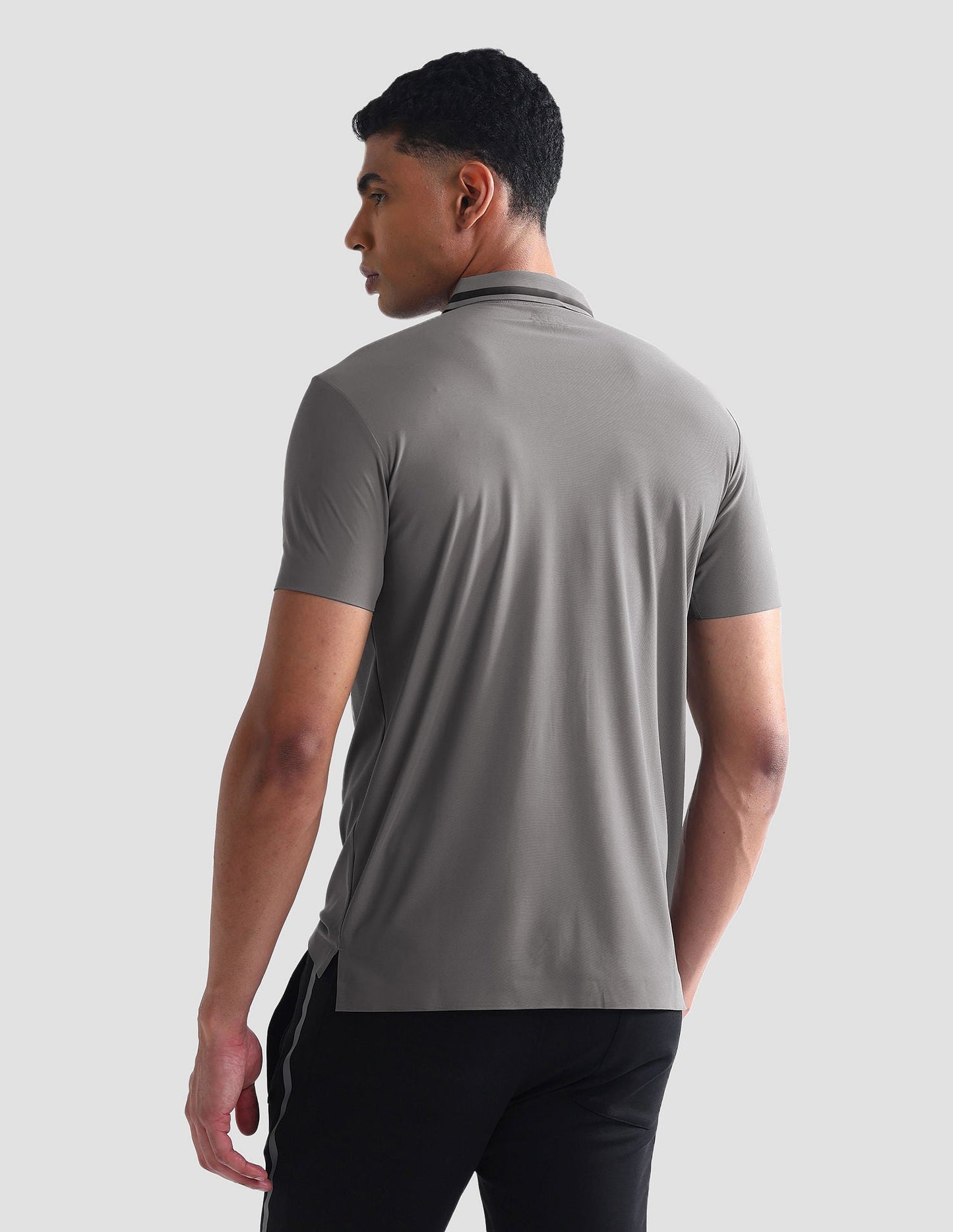 Solid Slim Fit Polo Shirt