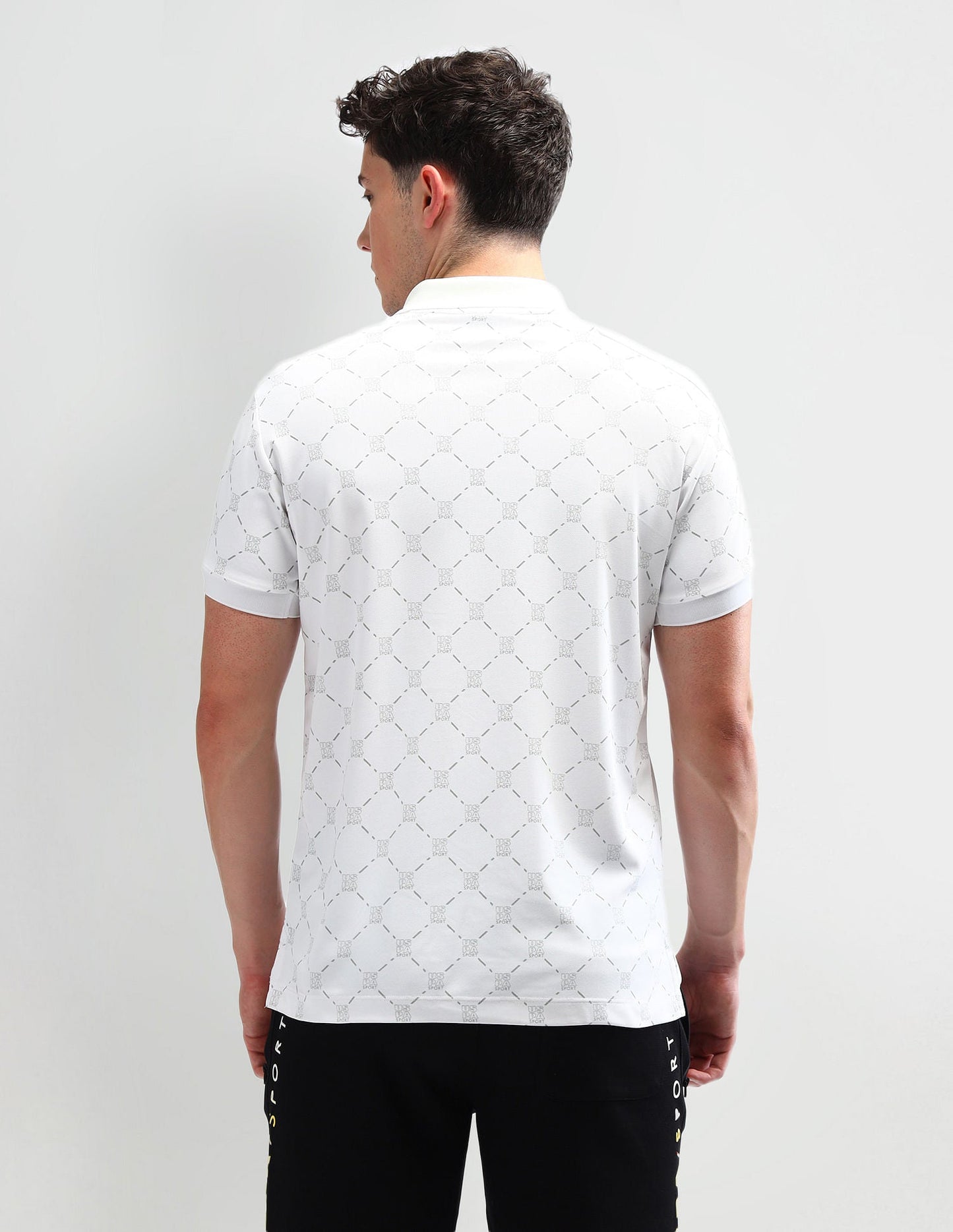 Slim Fit Printed Polo Shirt