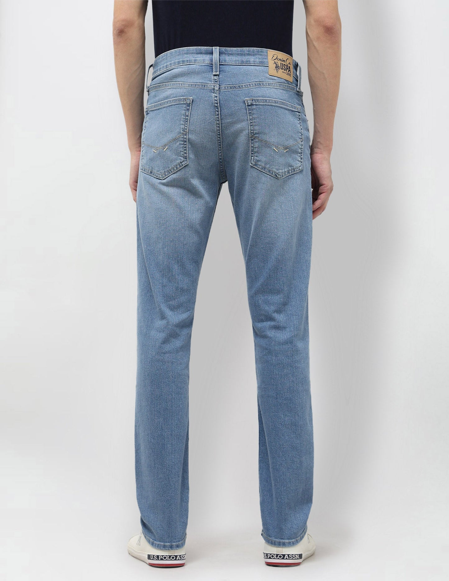 Brandon Slim Tapered Fit Blue Jeans