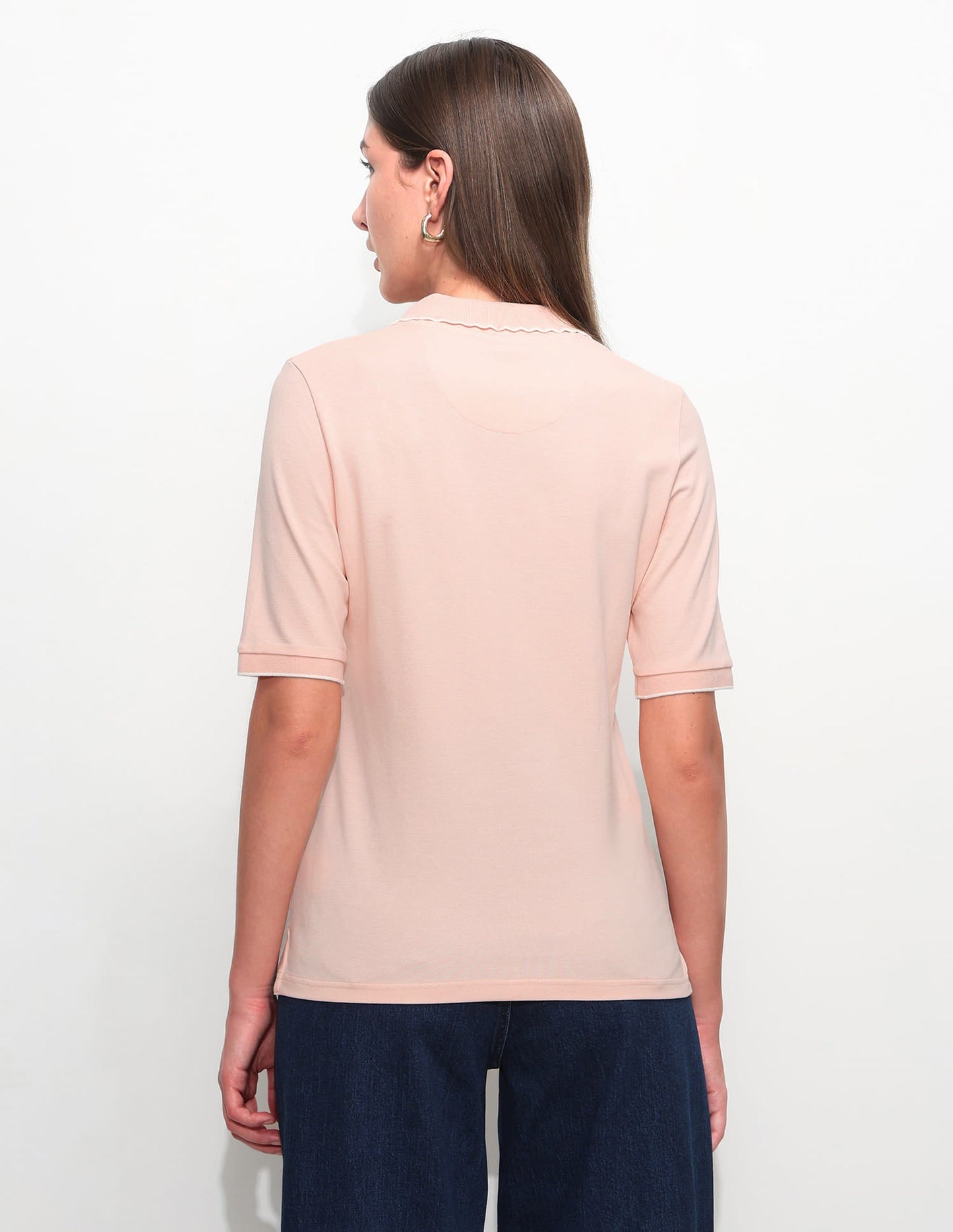 Regular Fit Textured Polo Shirt