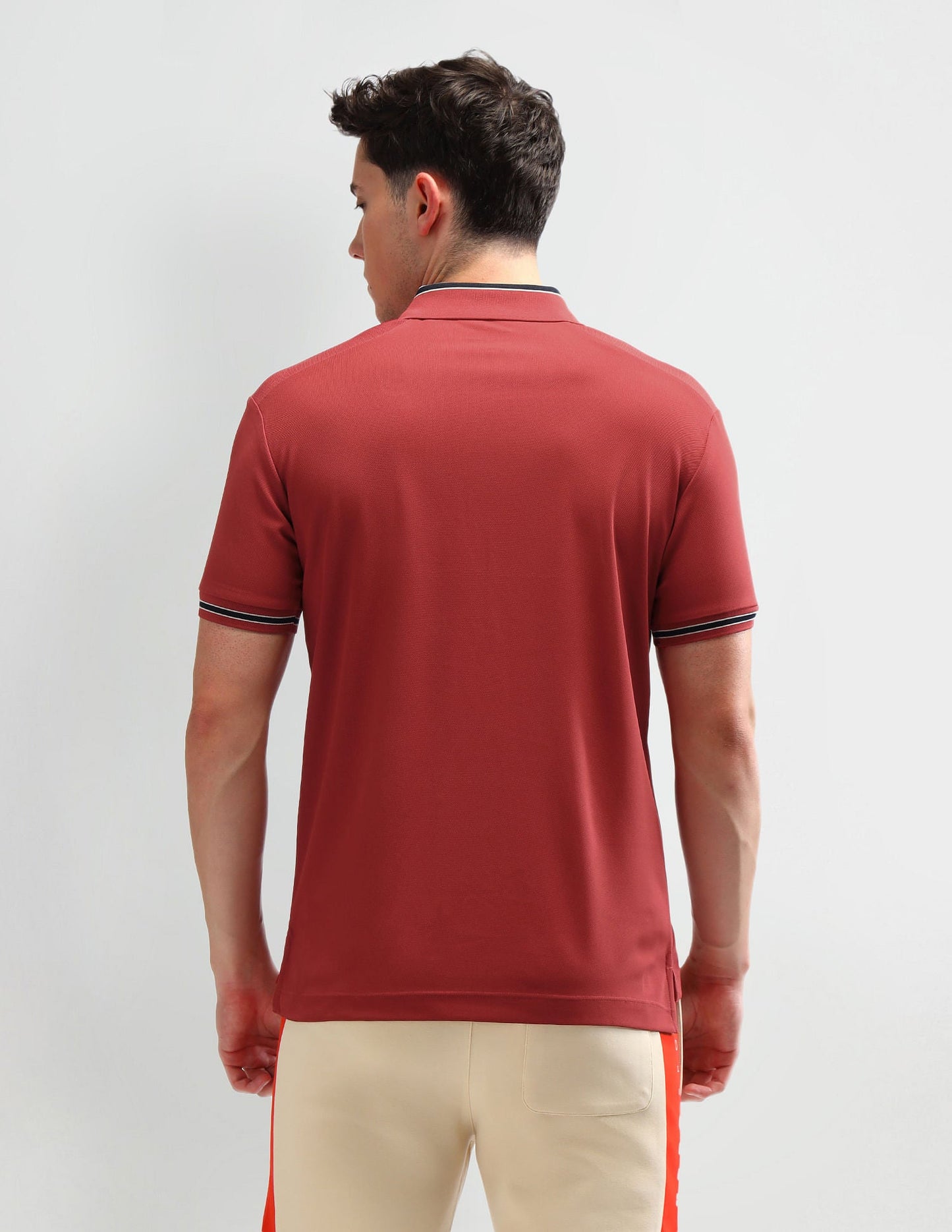 Slim Fit Solid Polo Shirt