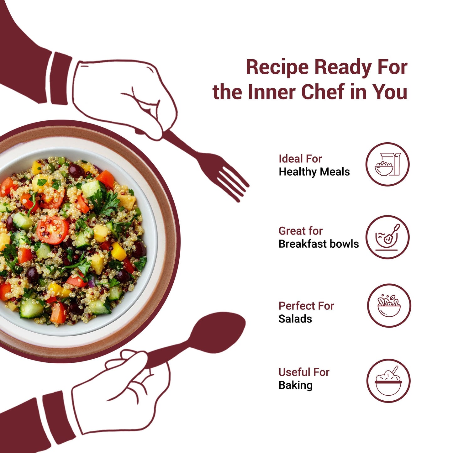 Quinoa Seeds (Whole)