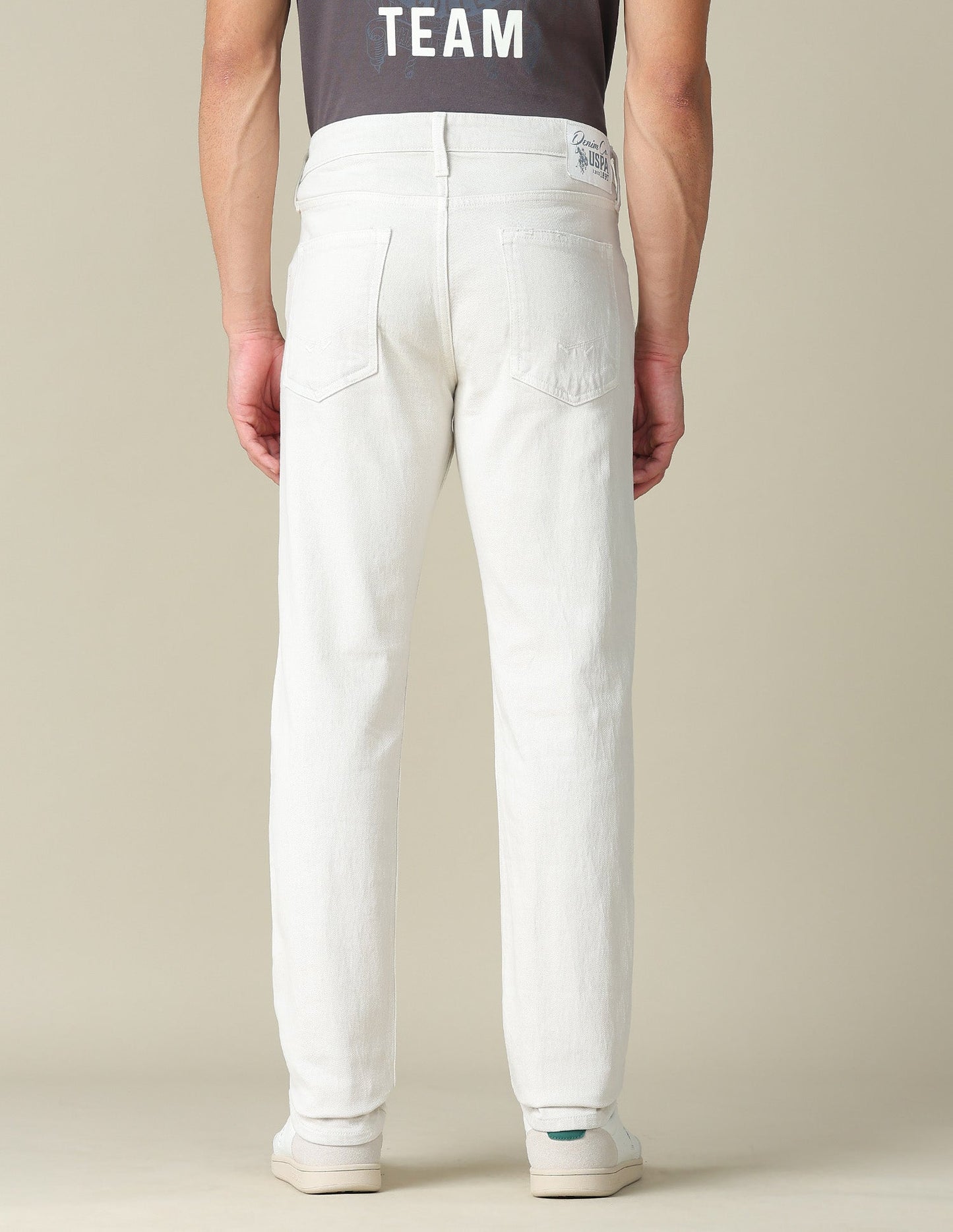 Harold Slim Straight Fit Mid Rise Jeans