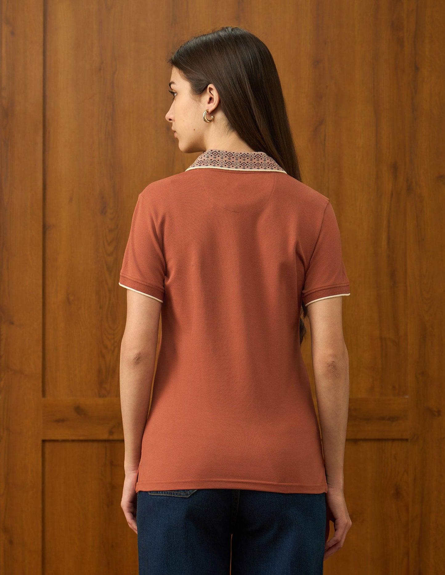Solid Regular Fit Polo Shirt