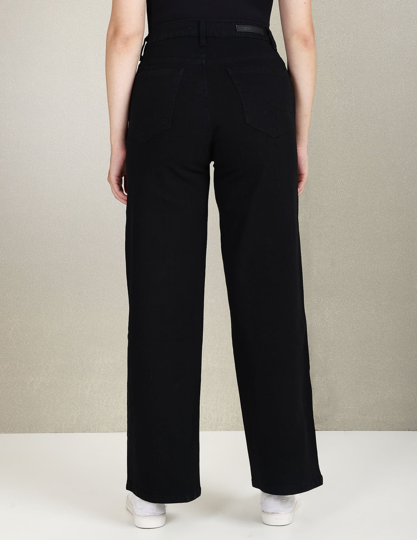 High Rise Wide Leg Jeans