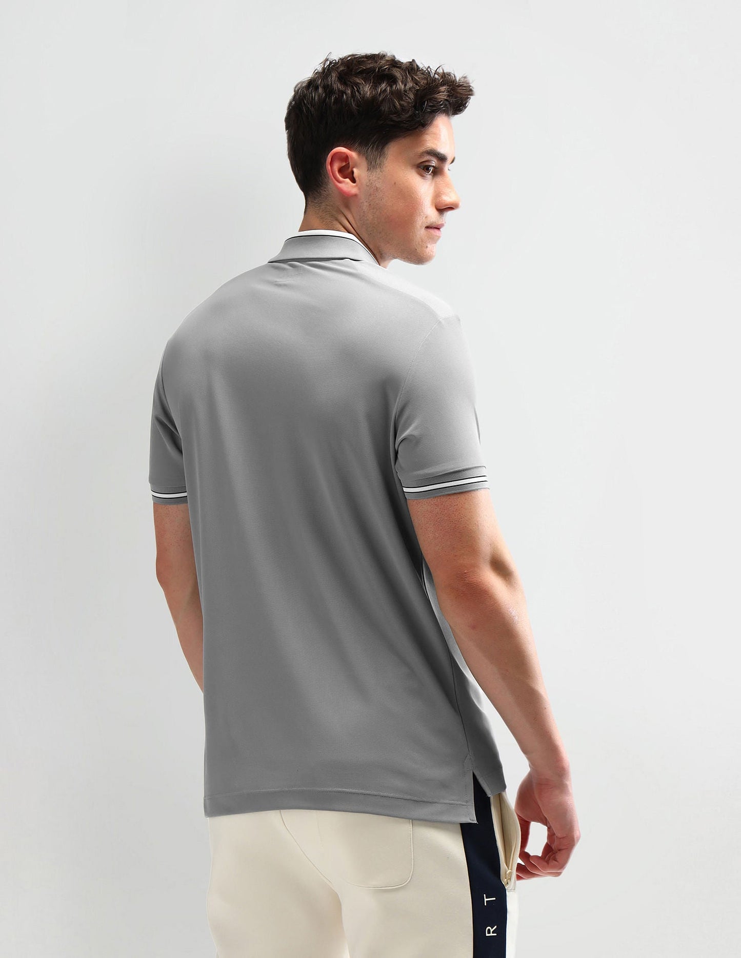 Slim Fit Solid Polo Shirt