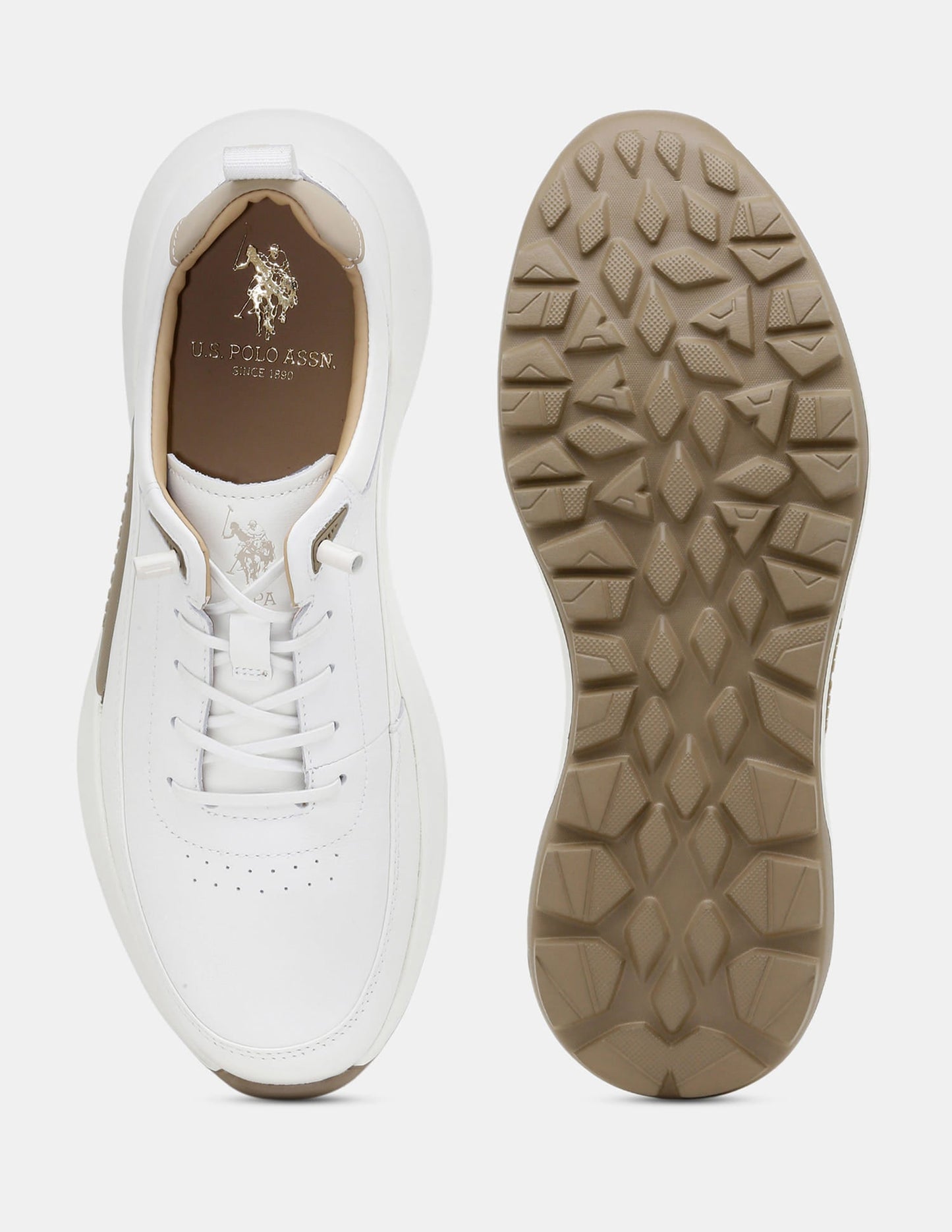 Round Toe Lace Ups Ansel Sneakers