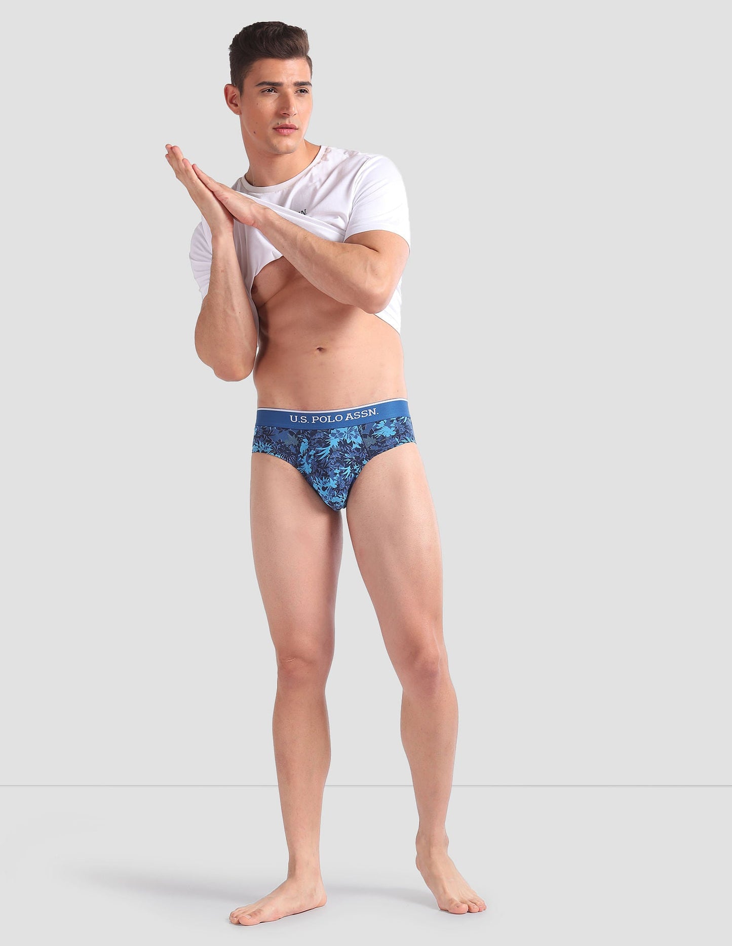 Abrasion Free Printed OEB01 Briefs - Pack Of 3