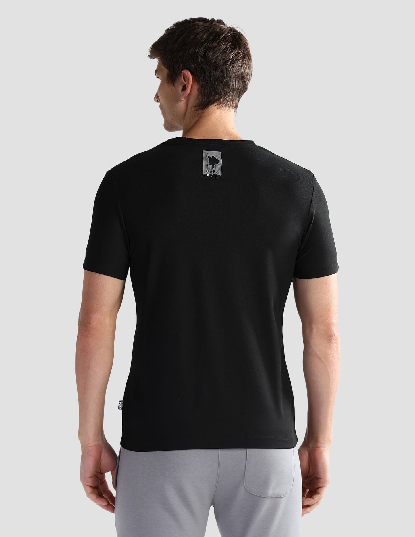 Brand Stripe Honeycomb T-Shirt