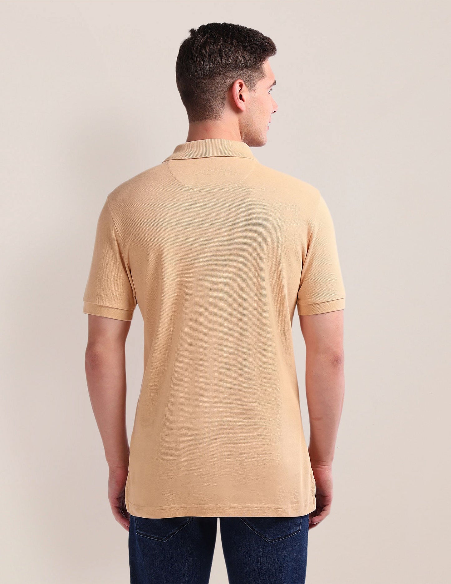 Solid Slim Fit Polo Shirt