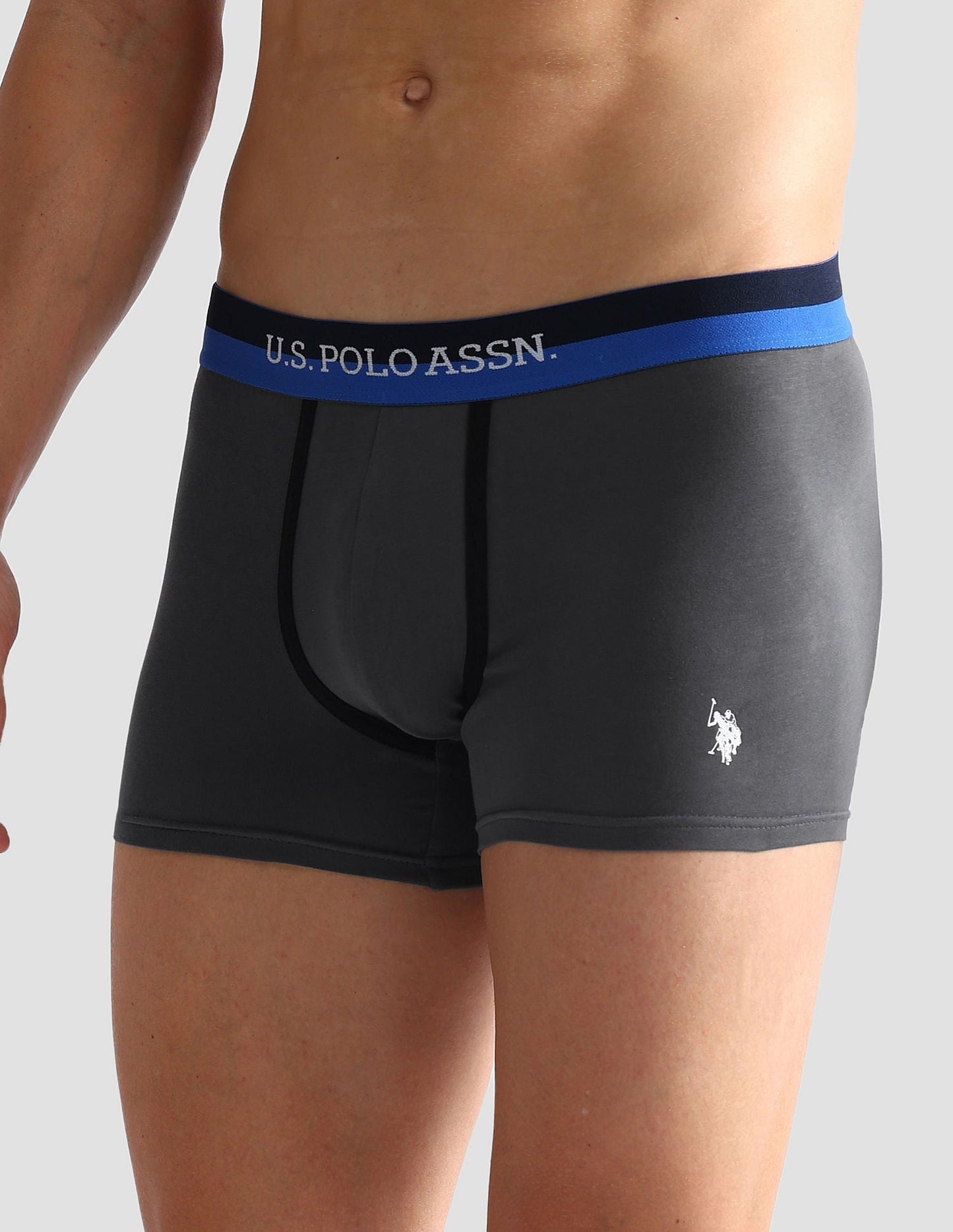 Dual Tone Cotton Stretch OET07 Trunks - Pack Of 2