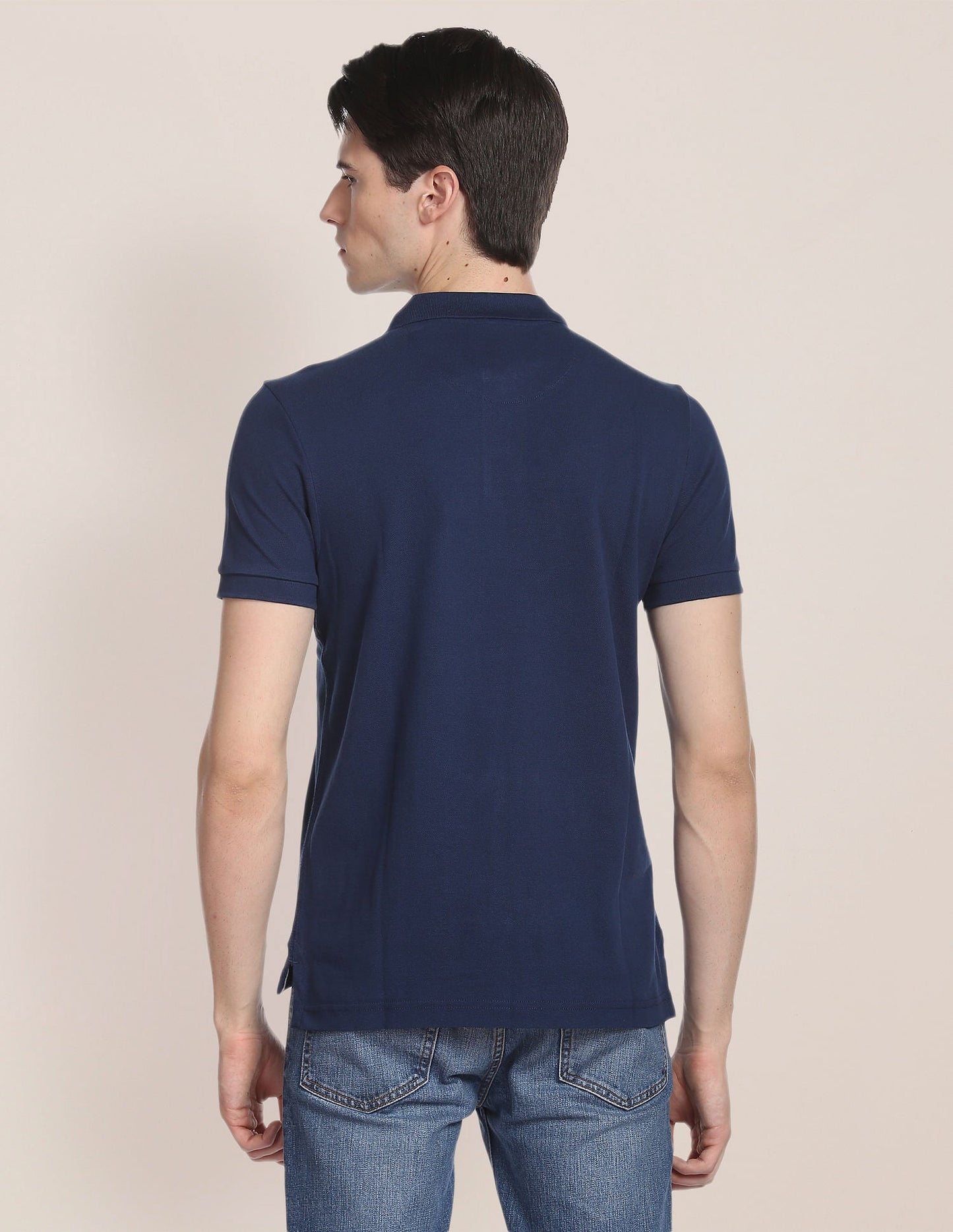 Cotton Solid Polo Shirt