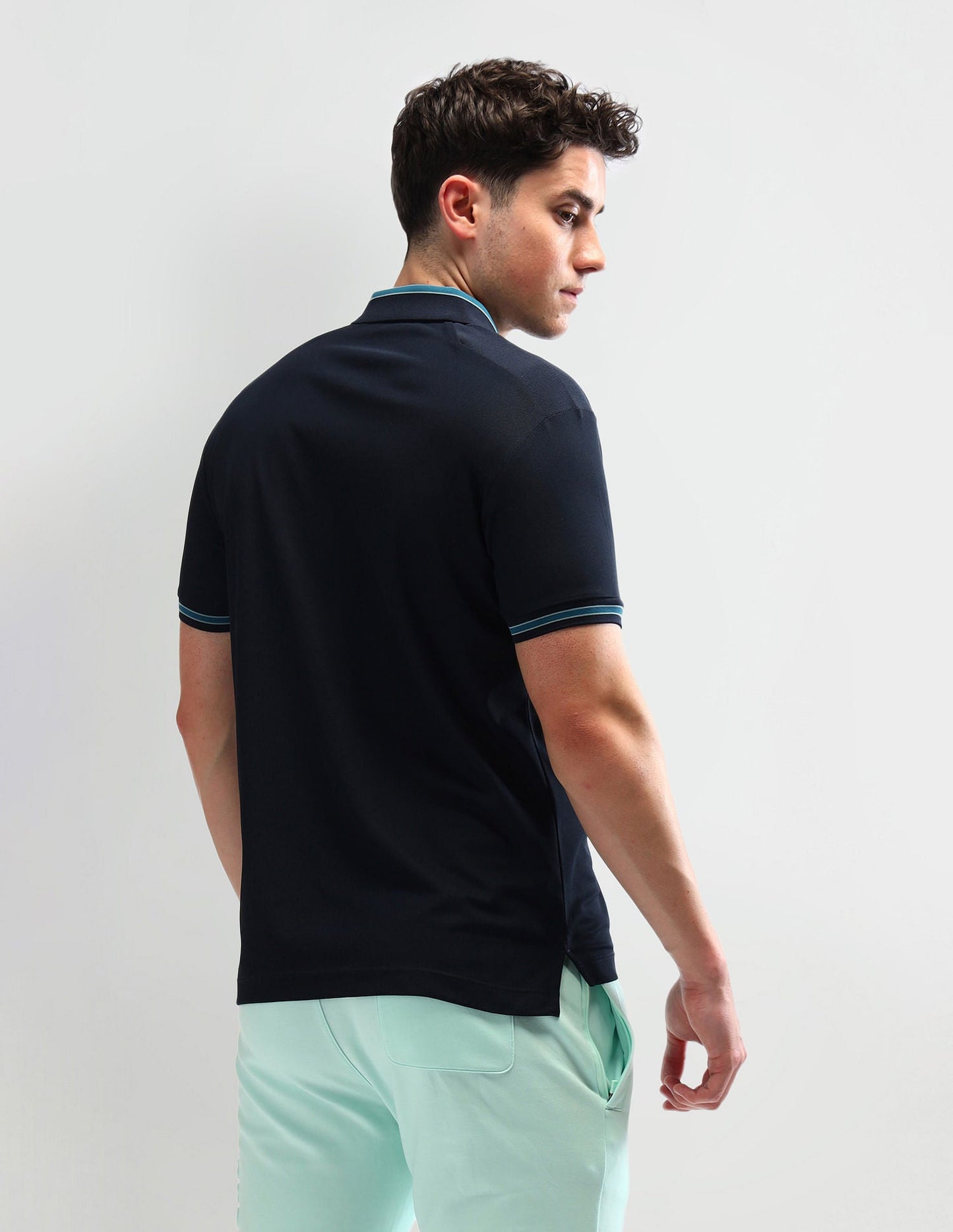 Slim Fit Solid Polo Shirt