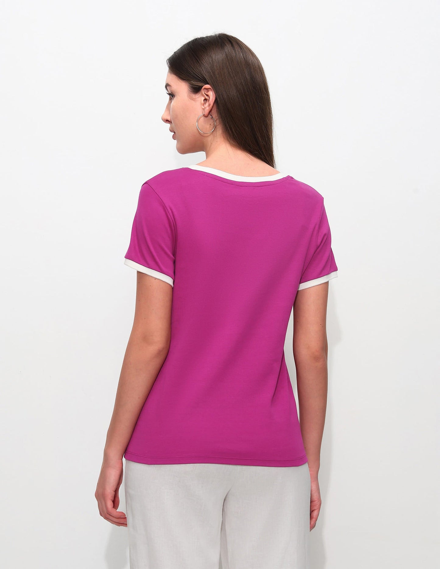 Regular Fit Solid T-Shirt