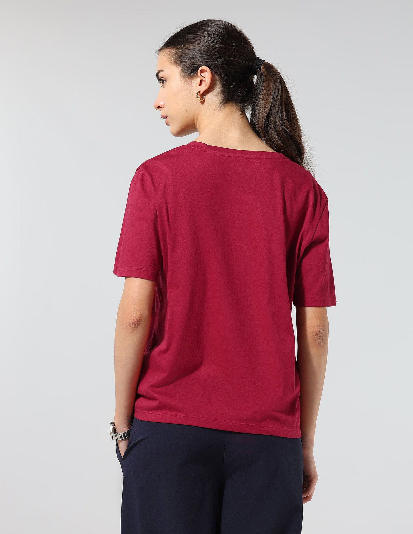 The Everyday Boxy Fit Solid Lounge T-Shirt