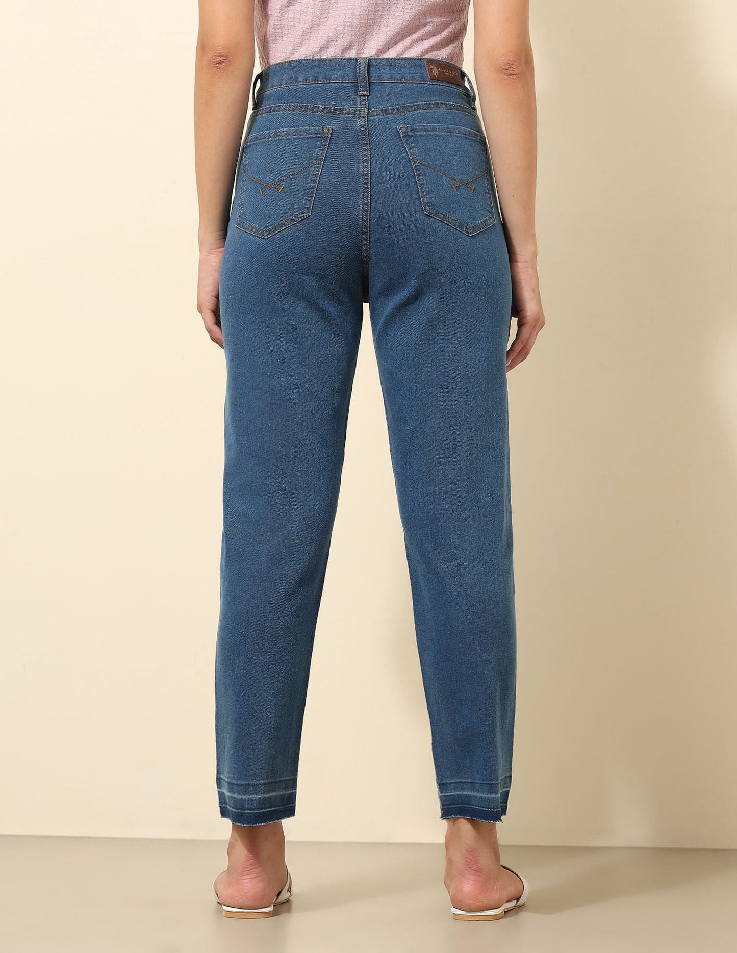 High Rise Mom Fit Jeans