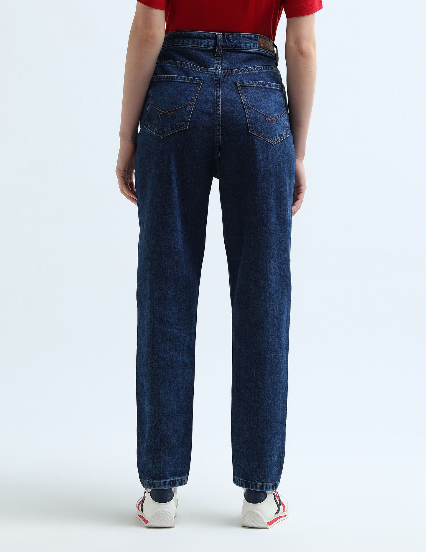 High Rise Mom Fit Jeans