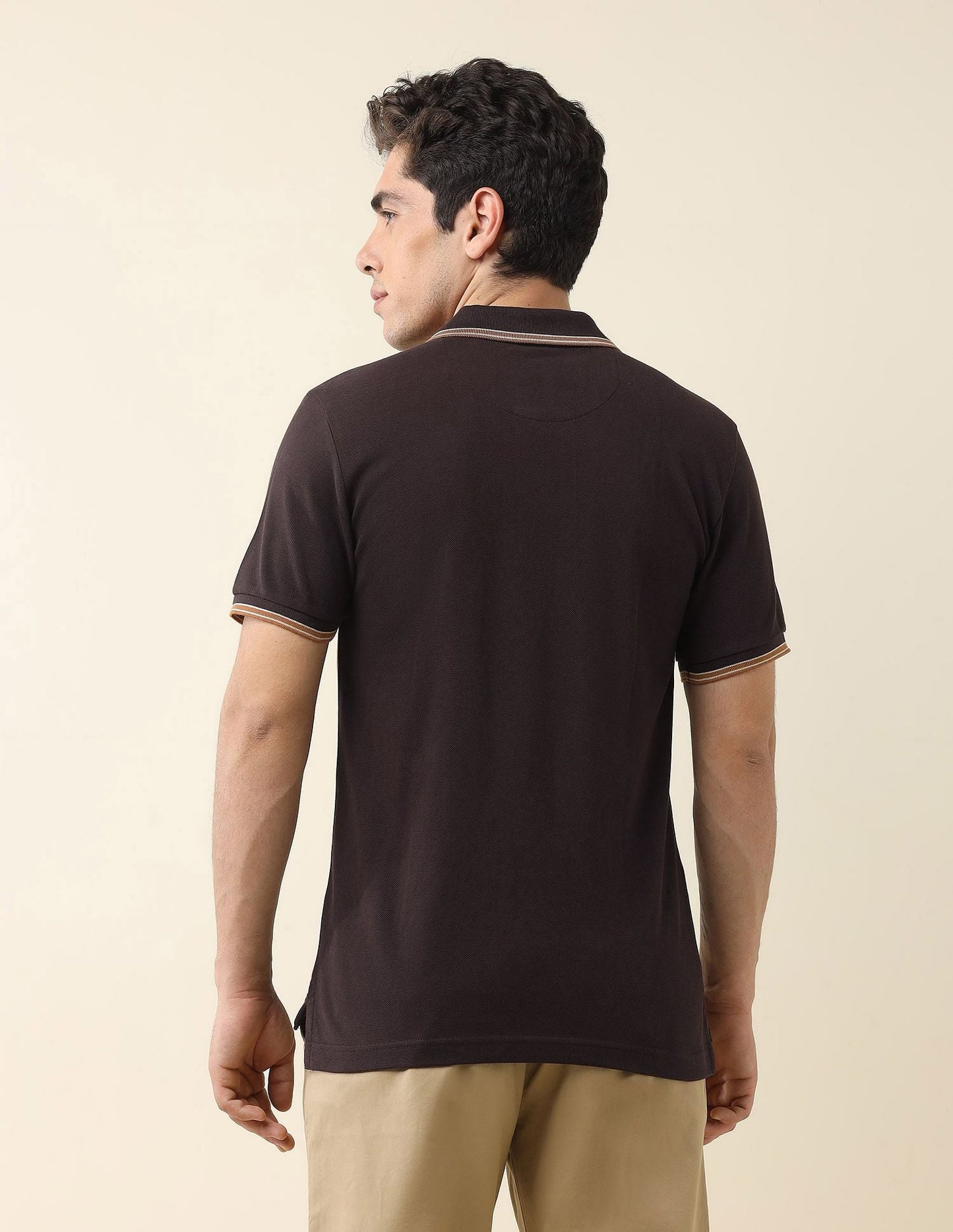 Slim Fit Solid Polo Shirt