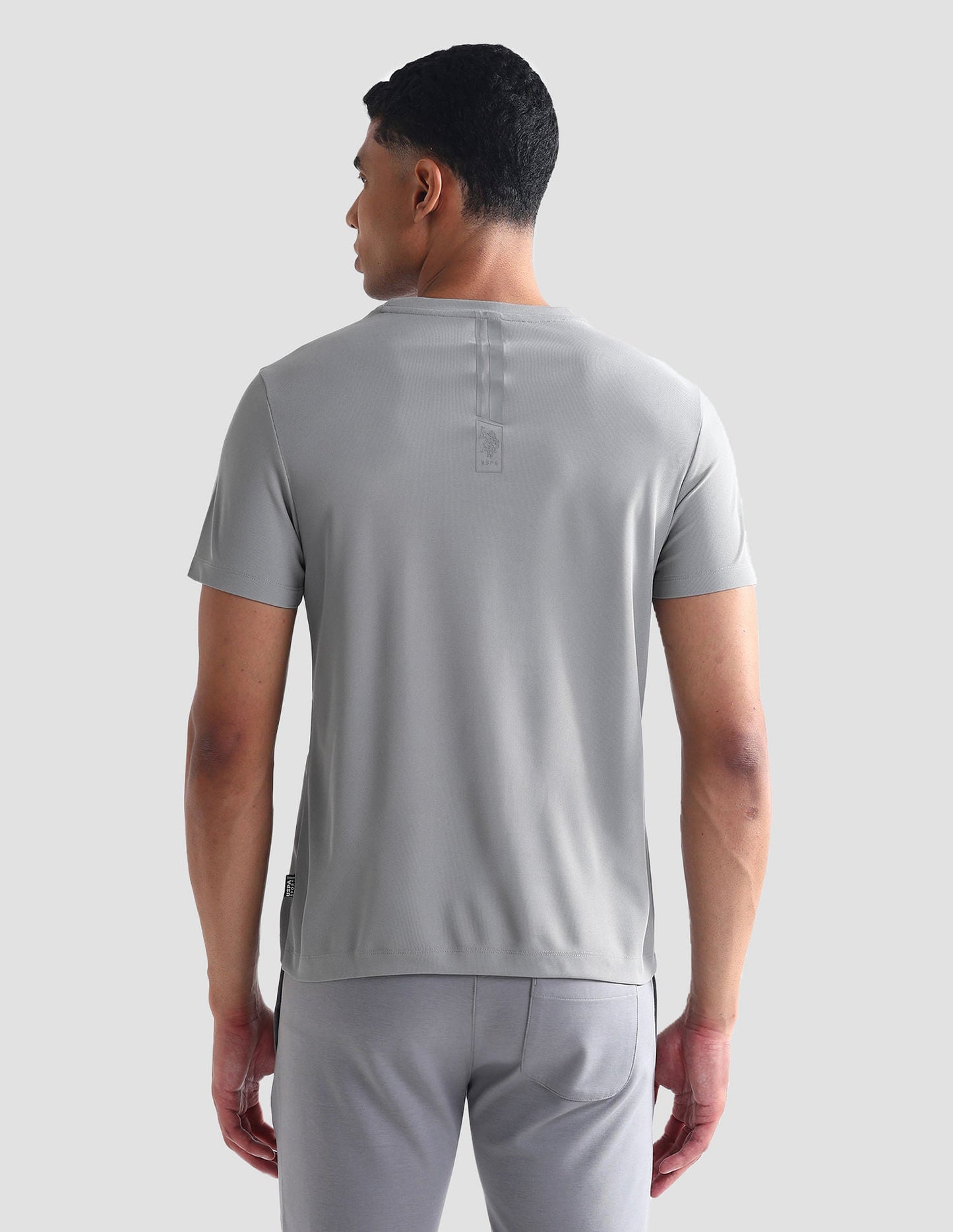 Brand Print Slim T-Shirt