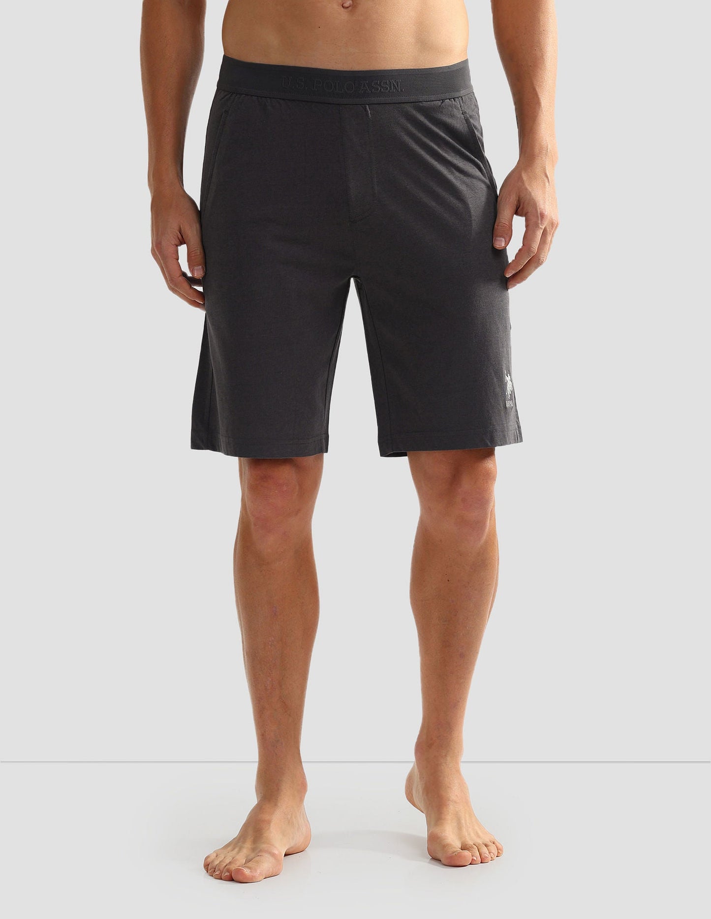 Mid Rise Solid LS001 Shorts - Pack Of 1