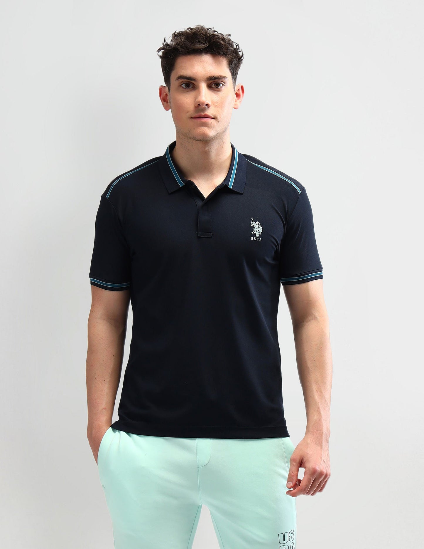 Slim Fit Solid Polo Shirt