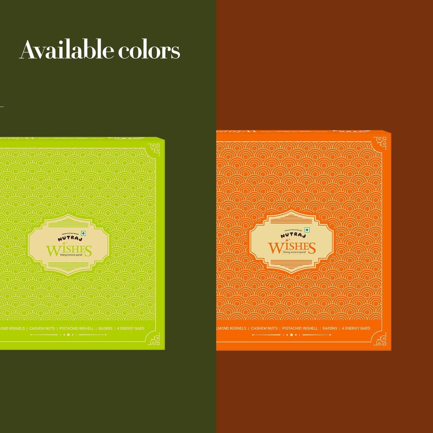 Nutraj Wishes Healthy Goodness Diwali Gift Box 500g | GB - 87