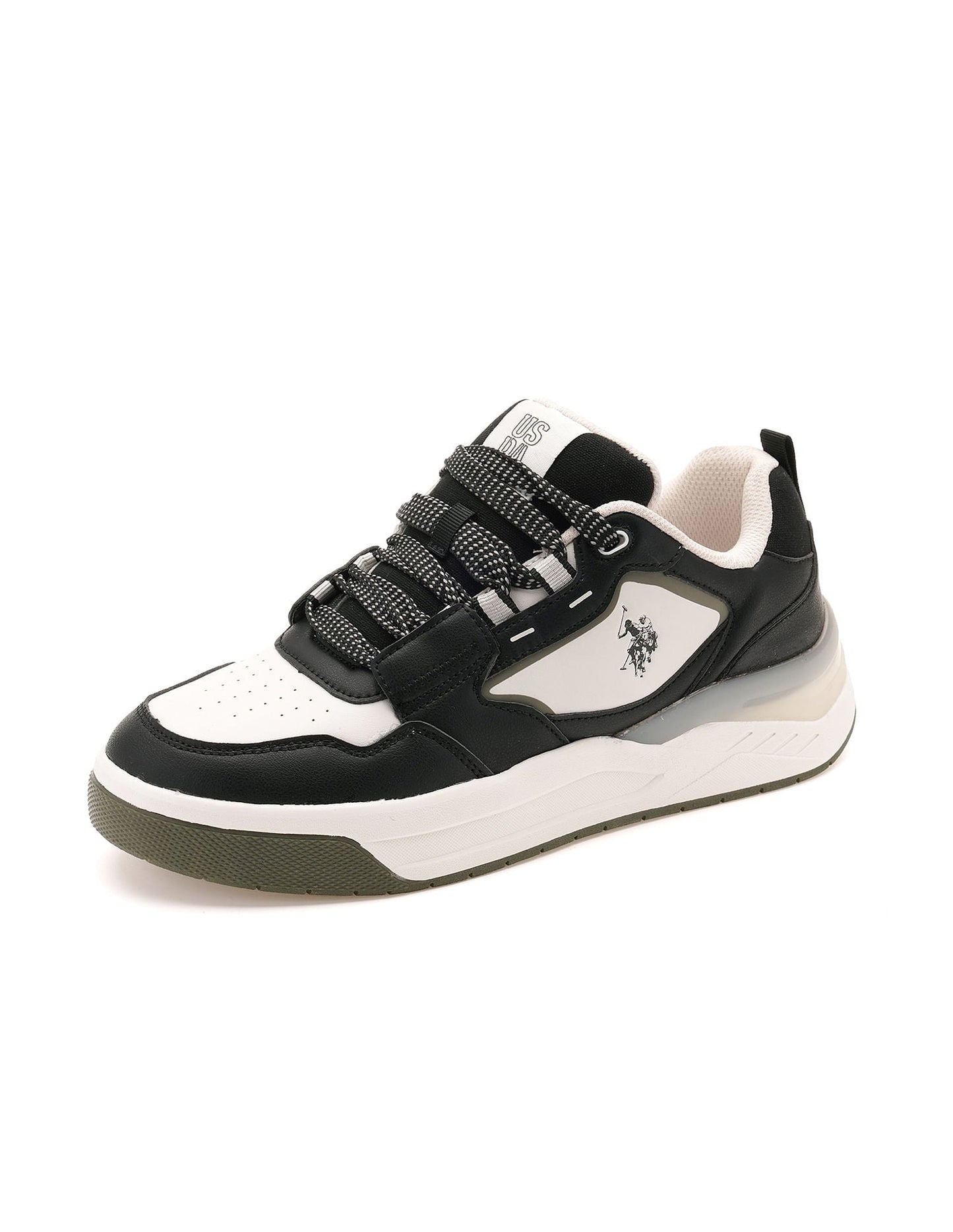Round Toe Colourblocked Vander Sneakers